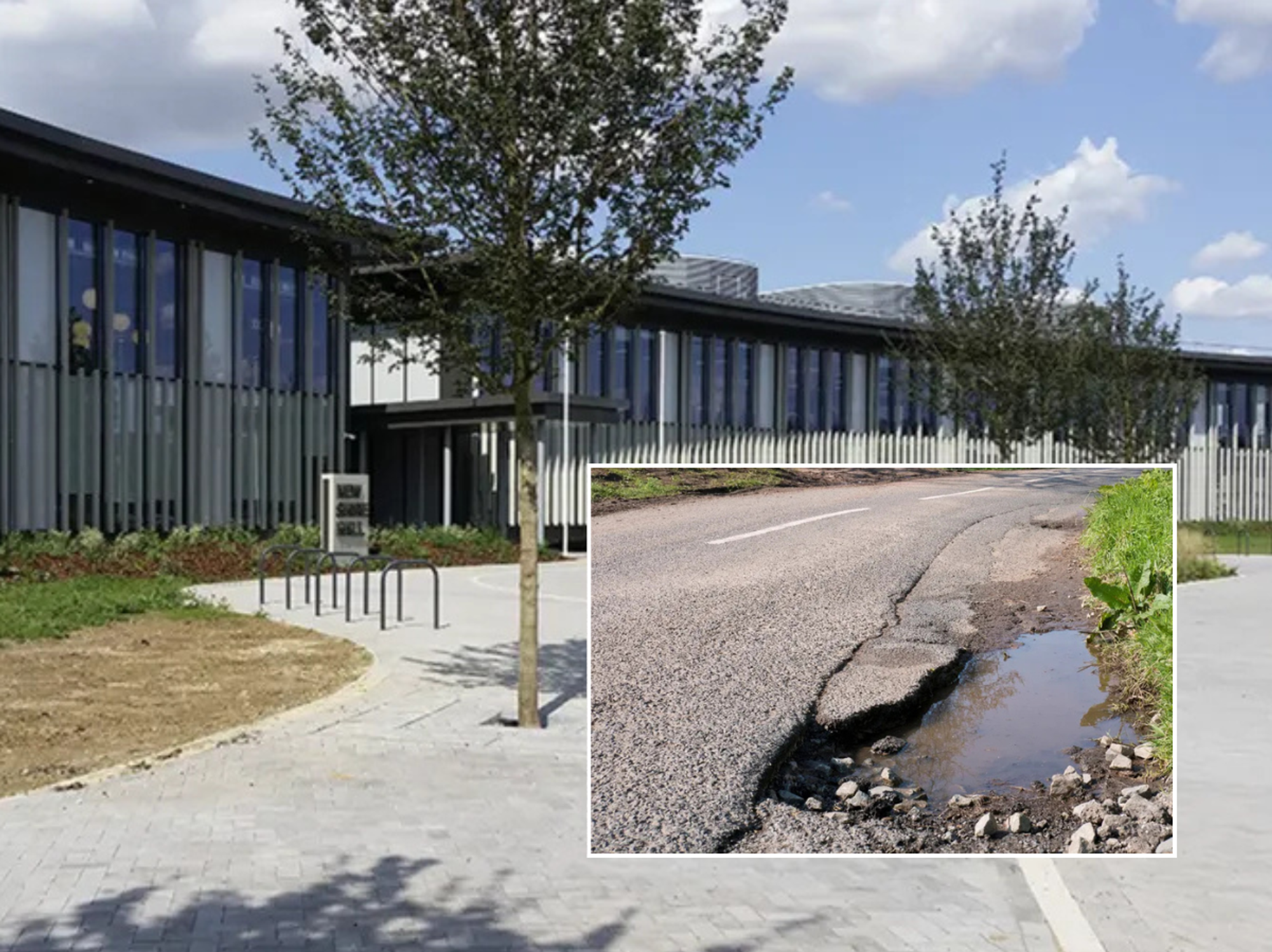 Local council admits 'the photo says it all' in swipe over 'ridiculous' £51m pothole repair contract