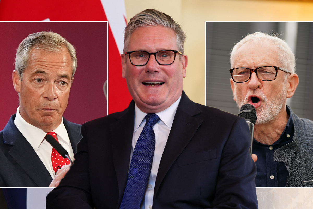 Keir Starmer's plan to 'rig votes for 16-year-olds comes back to bite him' as Jeremy Corbyn surge hands boost to Nigel Farage