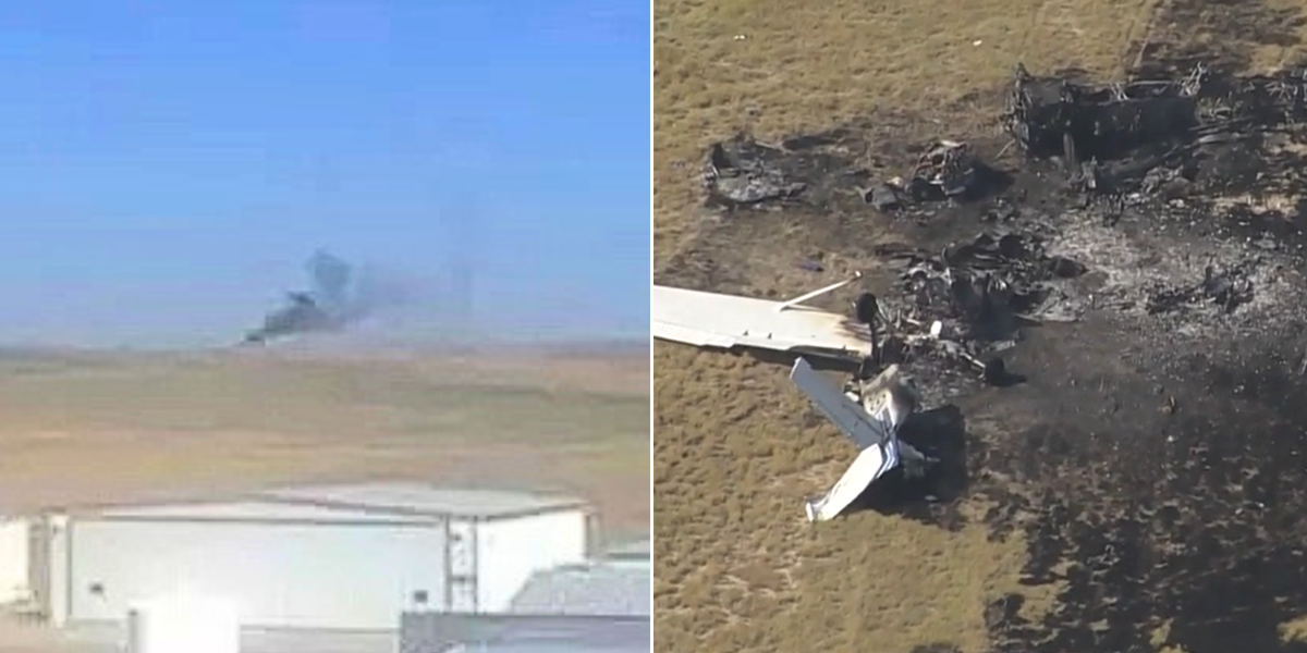 NextImg:One dead and several injured after two planes smash into each other mid-air