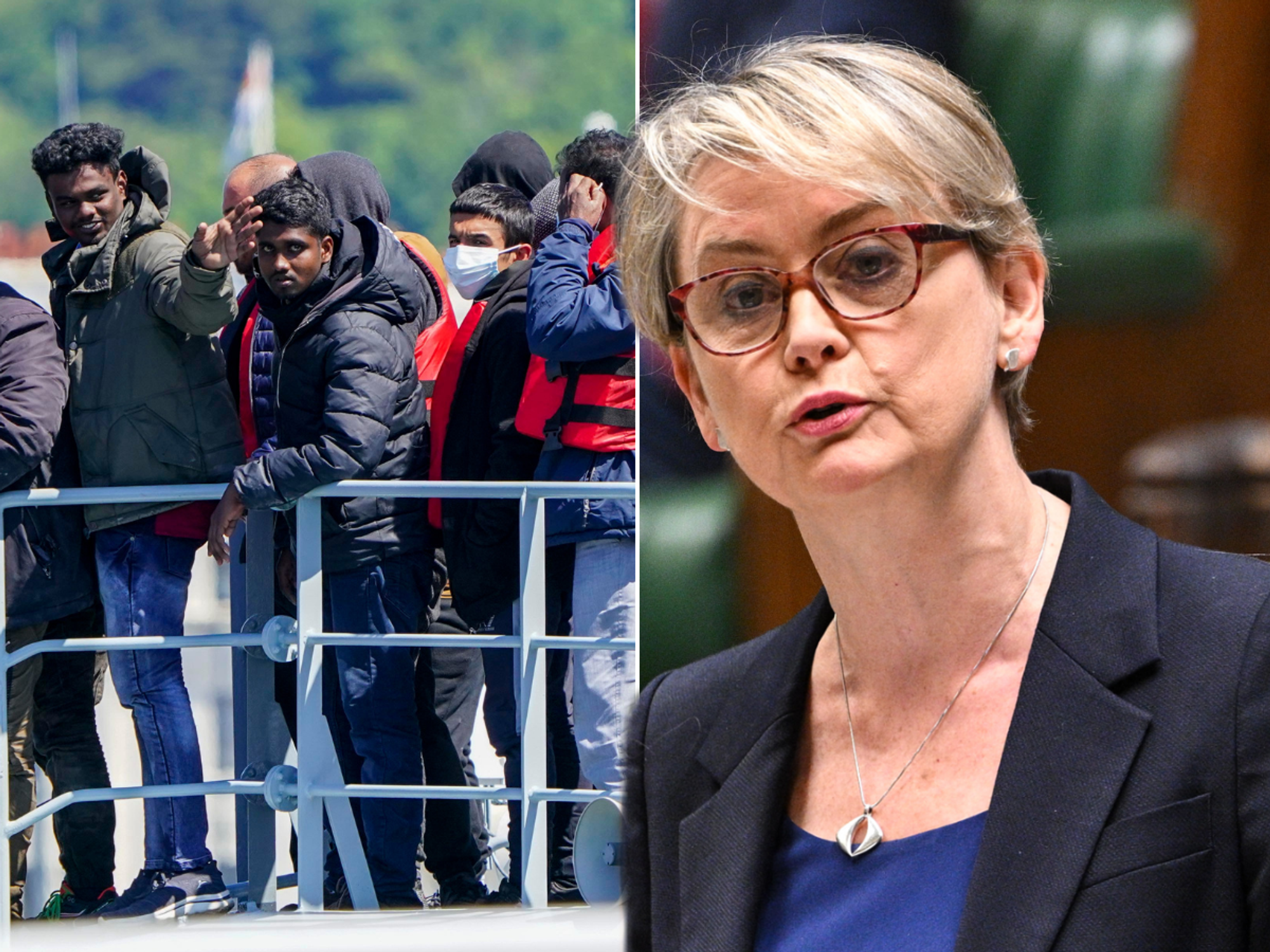 Yvette Cooper to unveil plans to close major asylum loophole - but Tories immediately brand it 'd...