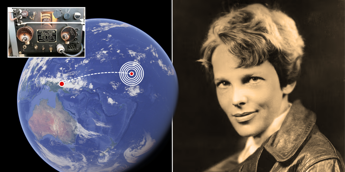 NextImg:'We know where she was!' Amelia Earhart's plane 'found in Pacific Ocean' by scientists using restored 1930s radio
