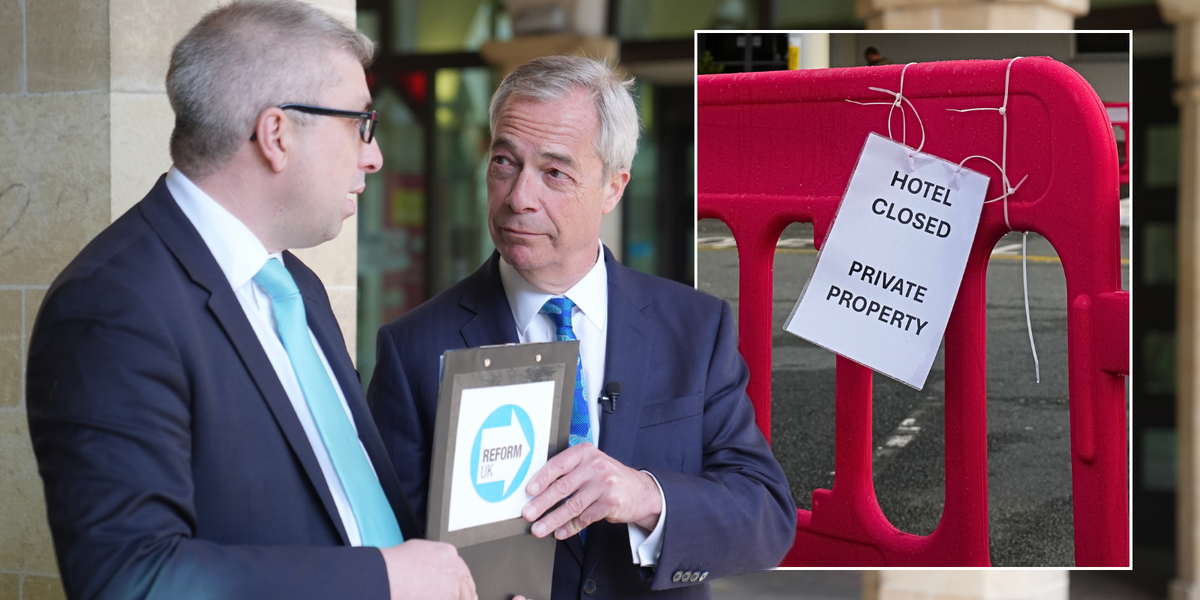 NextImg:Reform UK council begins court bid to shut three migrant hotels - despite Epping 'setback'