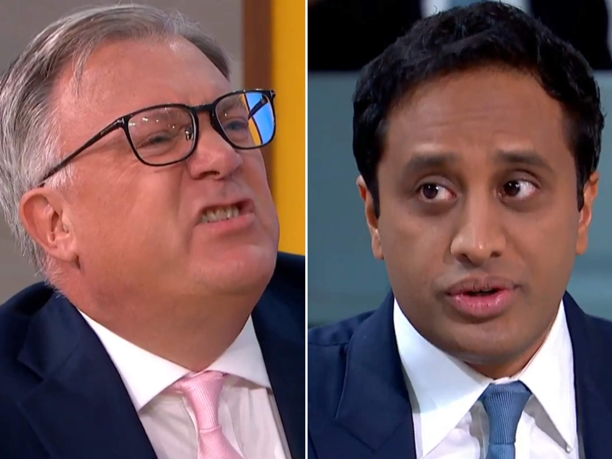 Ed Balls and Zia Yusuf clash sparks ITV GMB 'bias' fury as duo lock horns in fiery migrant debate...