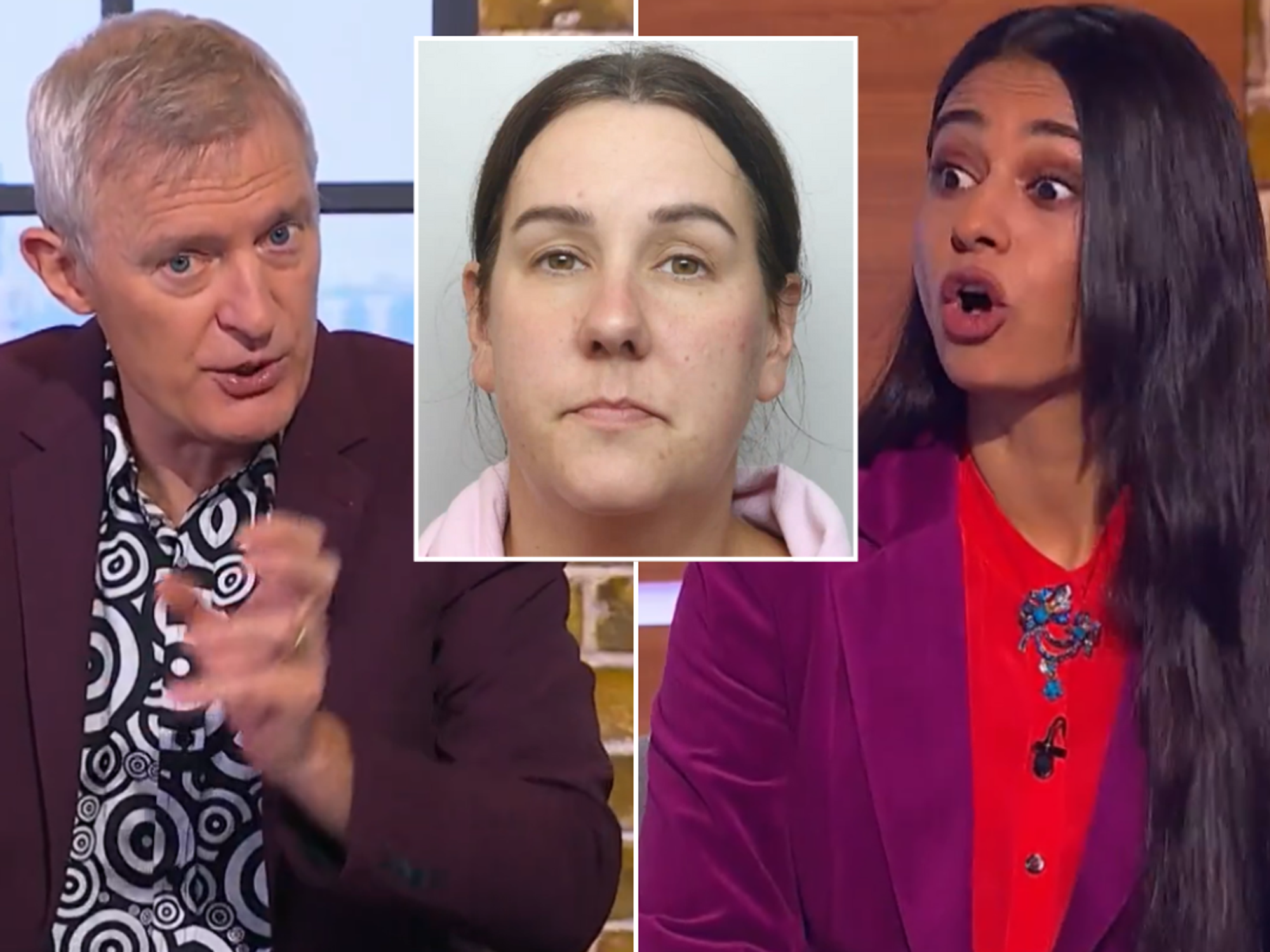 Channel 5 Vine fans outraged at guest's Lucy Connolly child remark in Graham Linehan arrest debat...