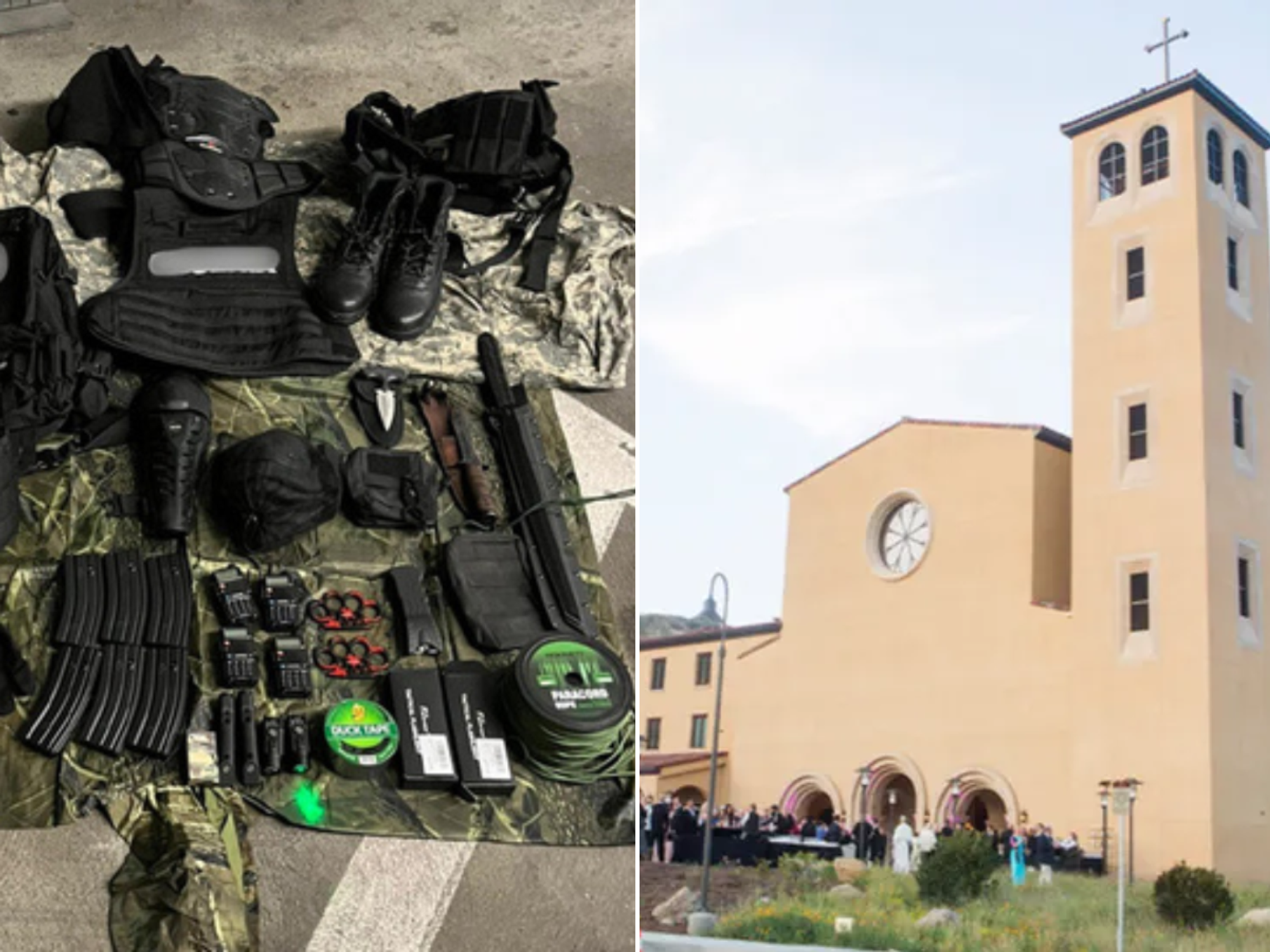 Heavily-armed man arrested after 'unsettling' threats made towards Christian monastery