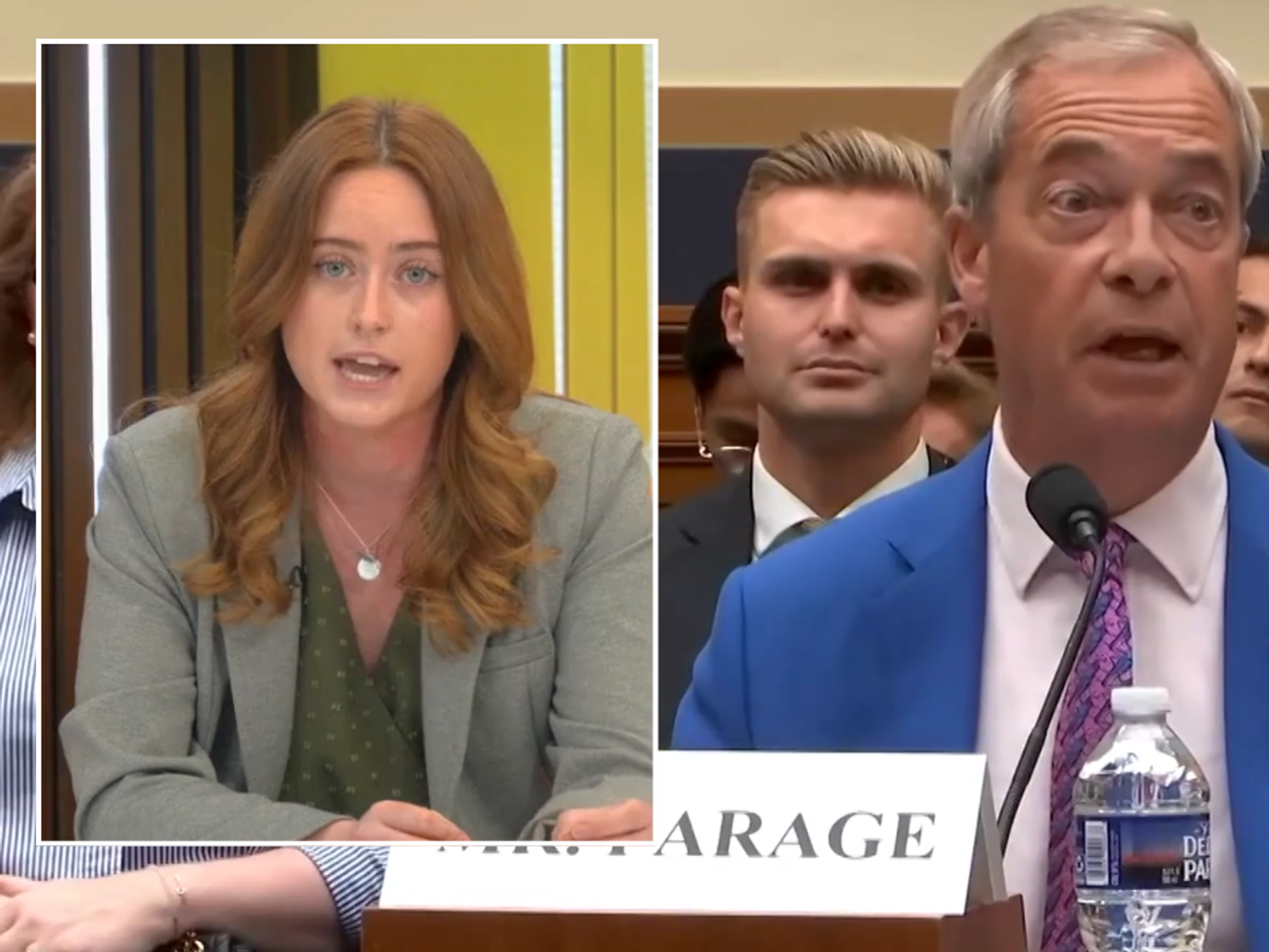 ‘Our police have been corrupted - they’re acting like the Stasi’: Connie Shaw reacts to Nigel Far...