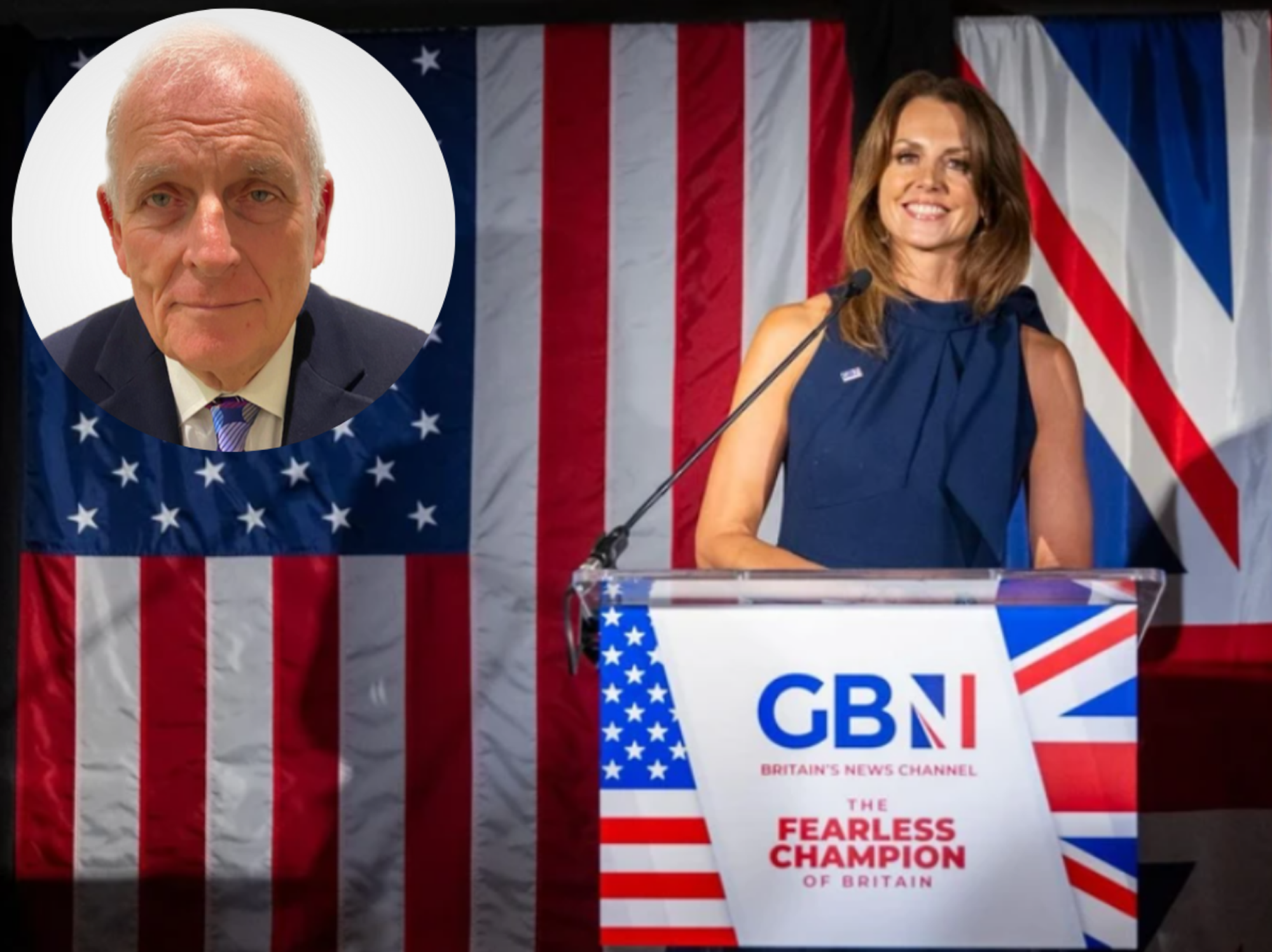 The sunlit mountains beckon for GB News... and that was evident at the US expansion party - Kelvi...