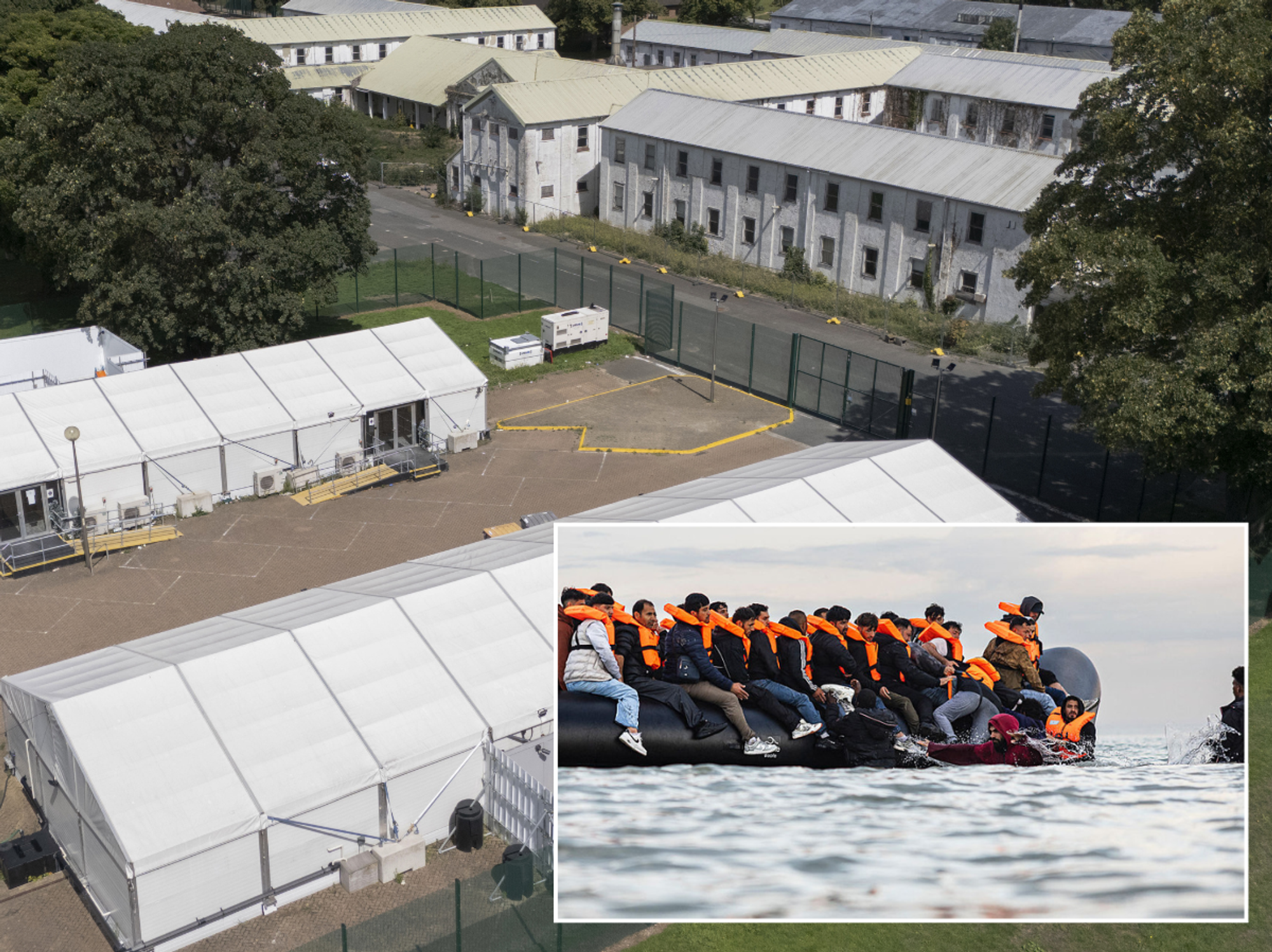 Channel migrants could be handed millions in compensation for 'unlawful detention in inhumane conditions'