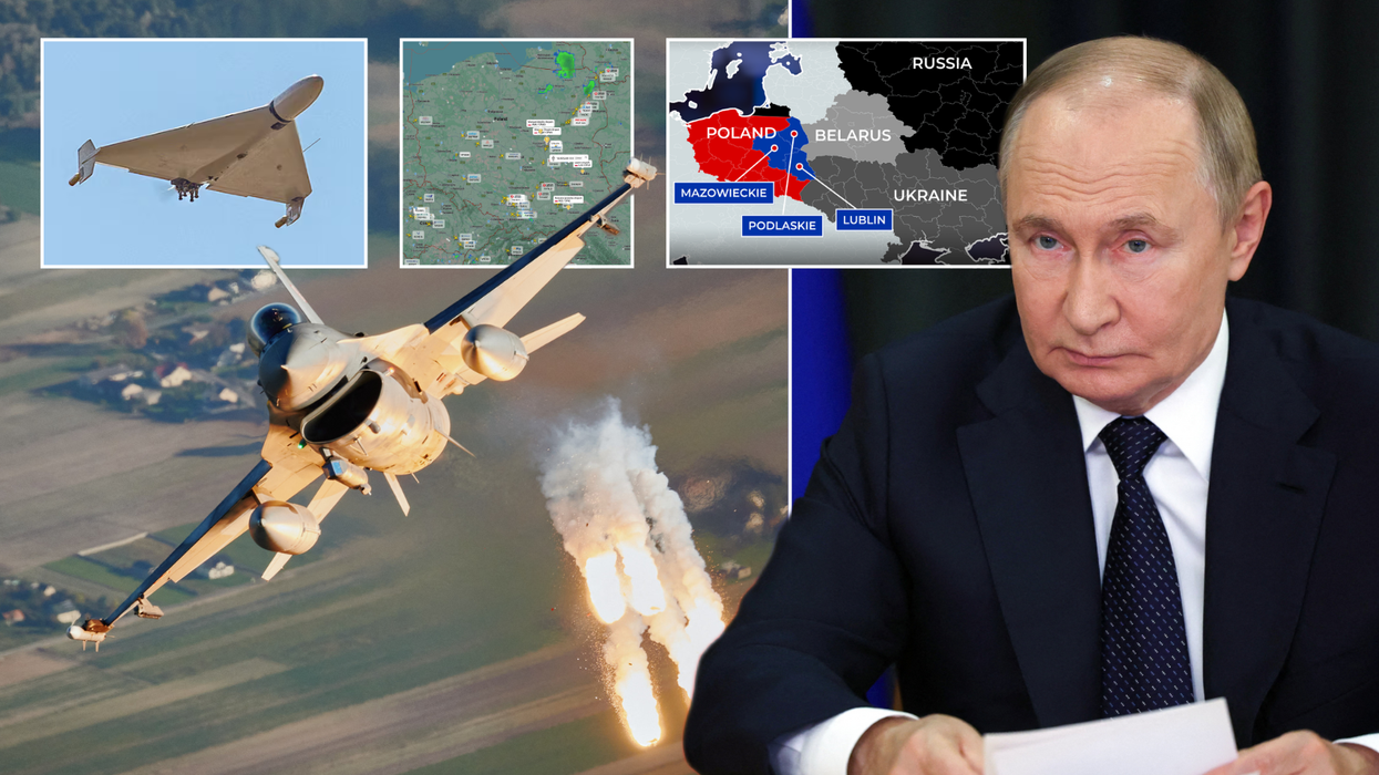 Russian 'suicide drones' shot down in Poland after Nato scrambles fighter jets