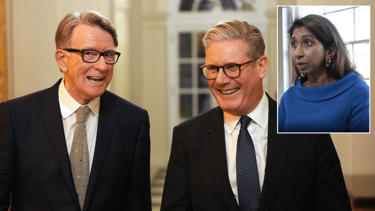 Suella Braverman 'ashamed' to have Keir Starmer as PM after Lord Mandelson scandal