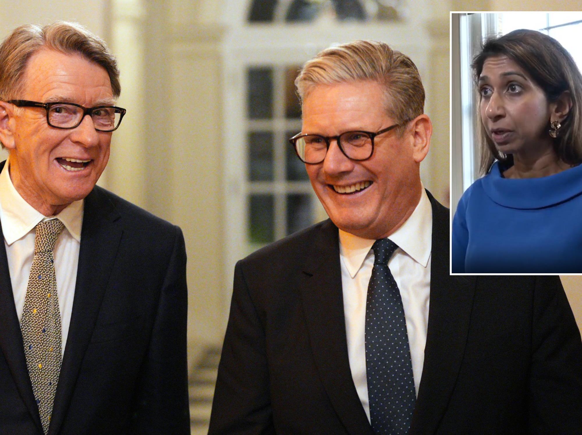 Suella Braverman 'ashamed' to have Keir Starmer as PM after Lord Mandelson scandal