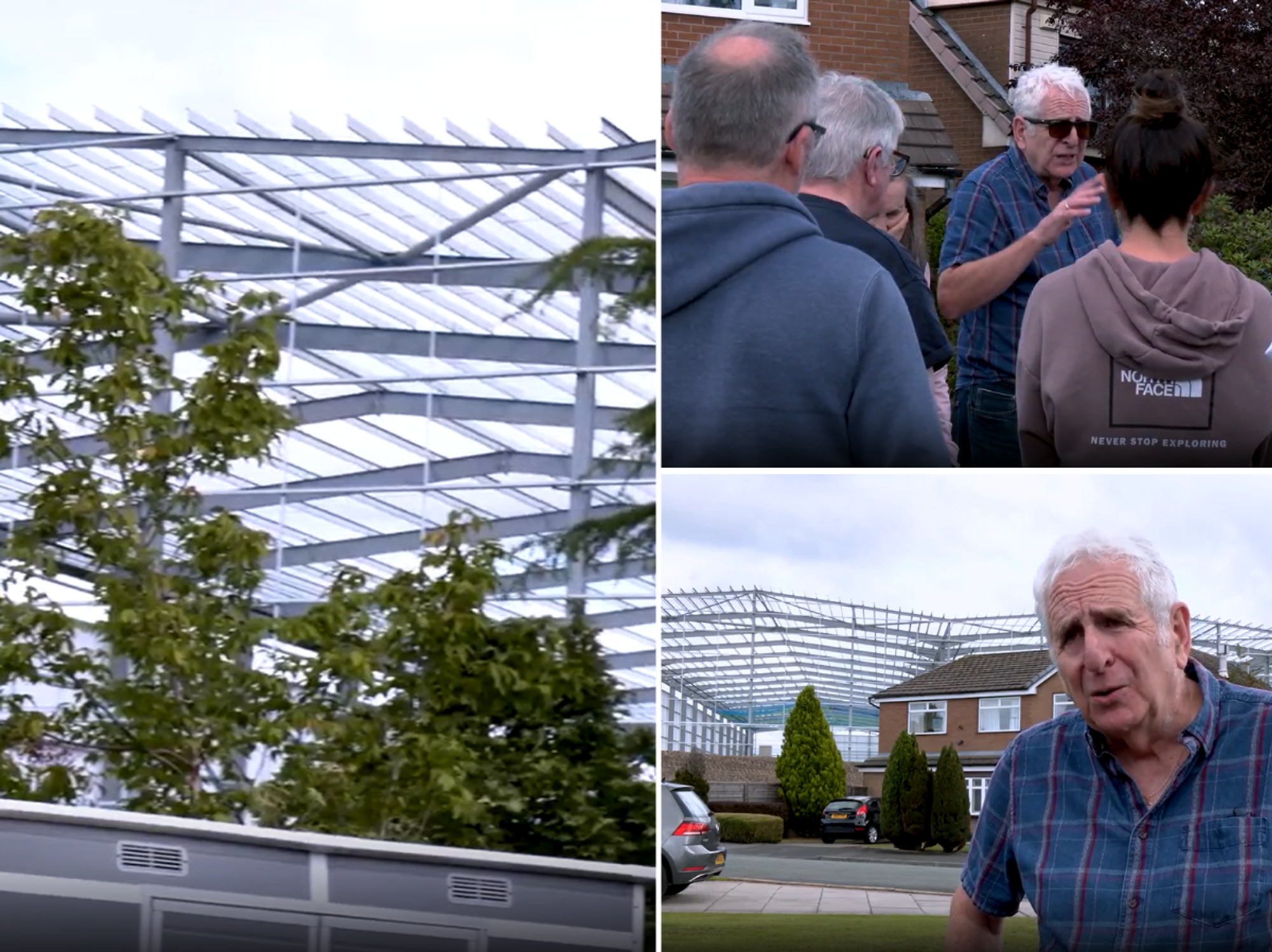 Council row erupts as residents left fuming with 60ft warehouses built on fields in heart of the ...