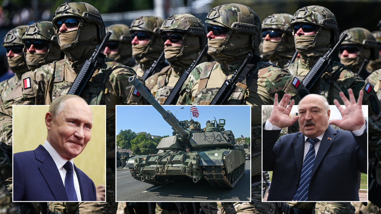 Nato shifts 40,000 troops to eastern border as 'very aggressive' Russian manoeuvres BEGIN