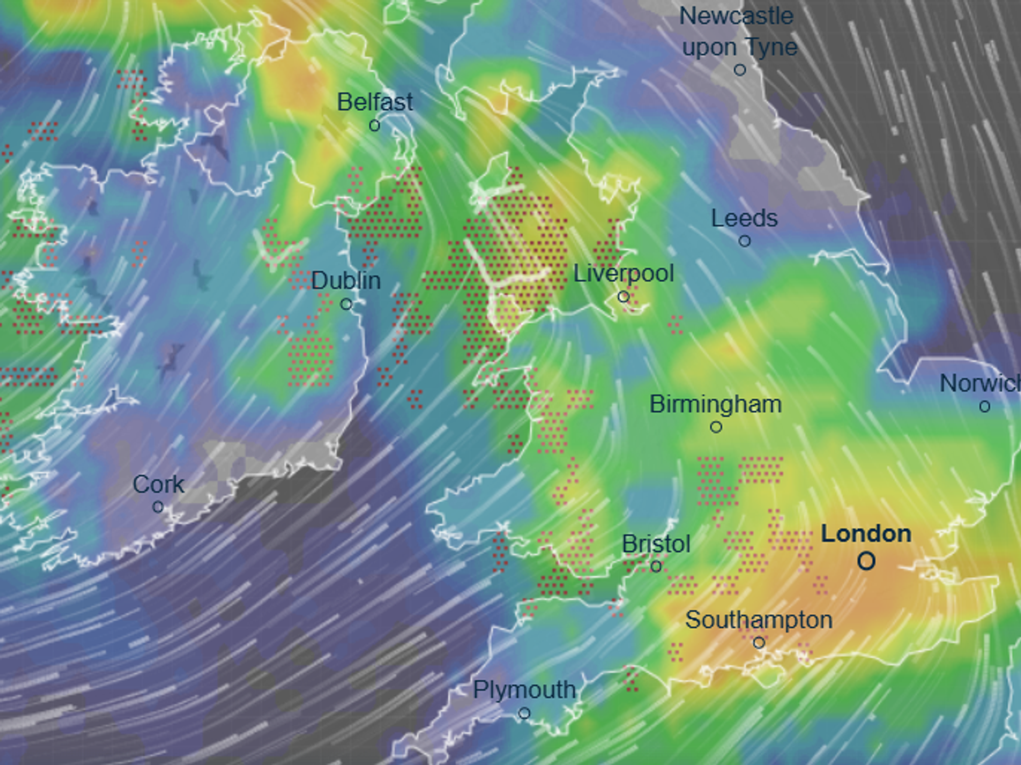 UK weather: Britain to bashed by storms in the run-up to winter as La Nina brings colder temperatures