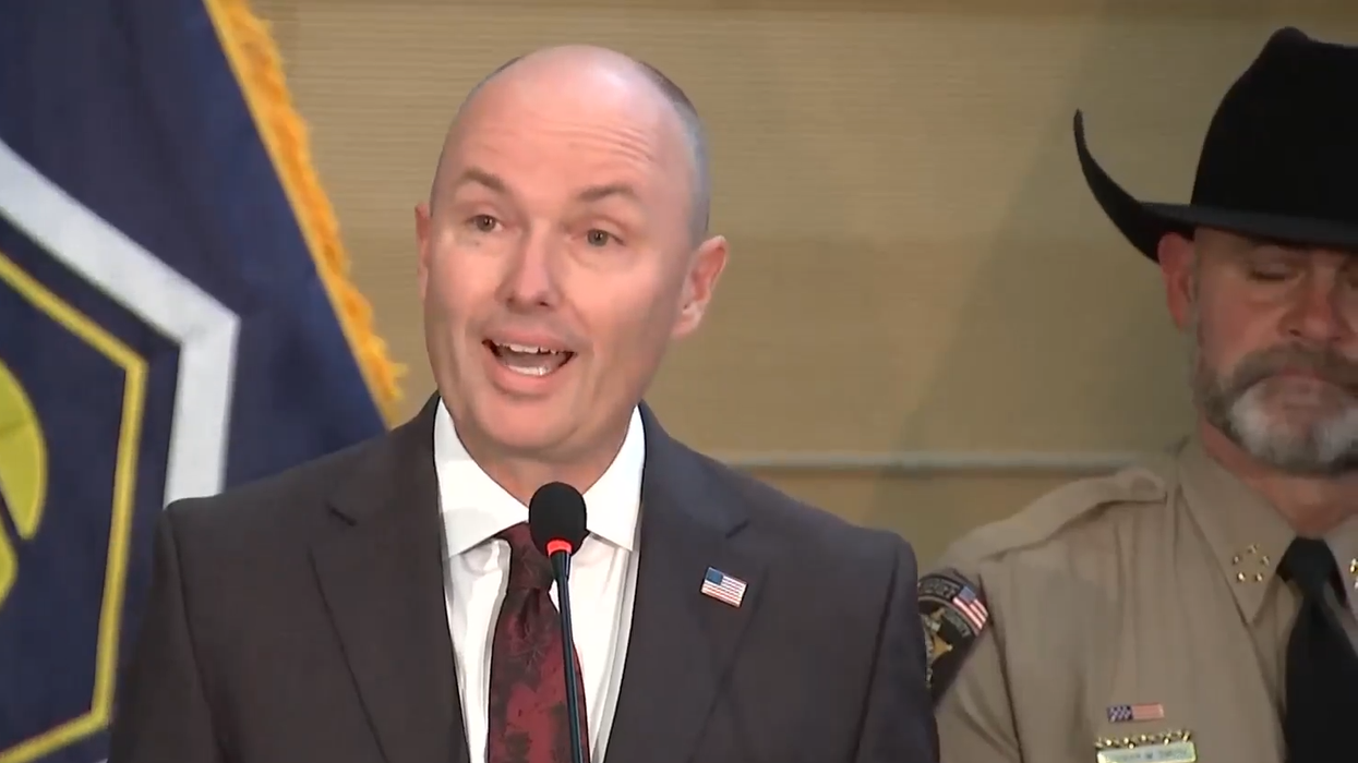 Moment Utah Governor declares ‘we got him’ in m...