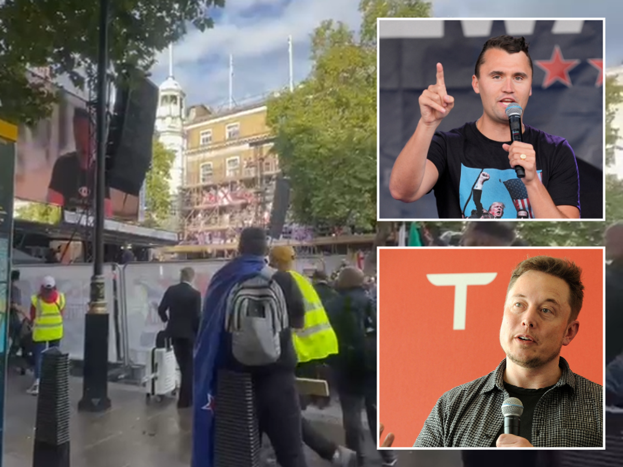 Elon Musk blasts left for ‘openly celebrating’ Charlie Kirk’s death as he speaks at Unite the Kin...