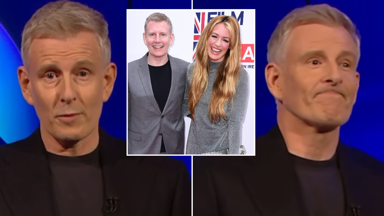 Patrick Kielty fights back tears as he makes emotional statement upon TV return after Cat Deeley marriage split: 'Never alone'
