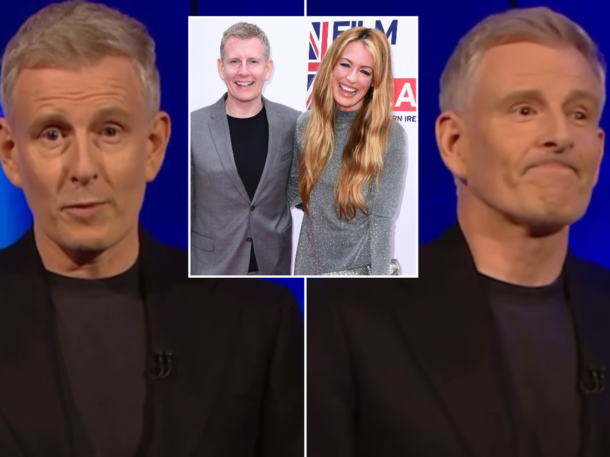 Patrick Kielty fights back tears as he makes emotional statement upon TV return after Cat Deeley ...