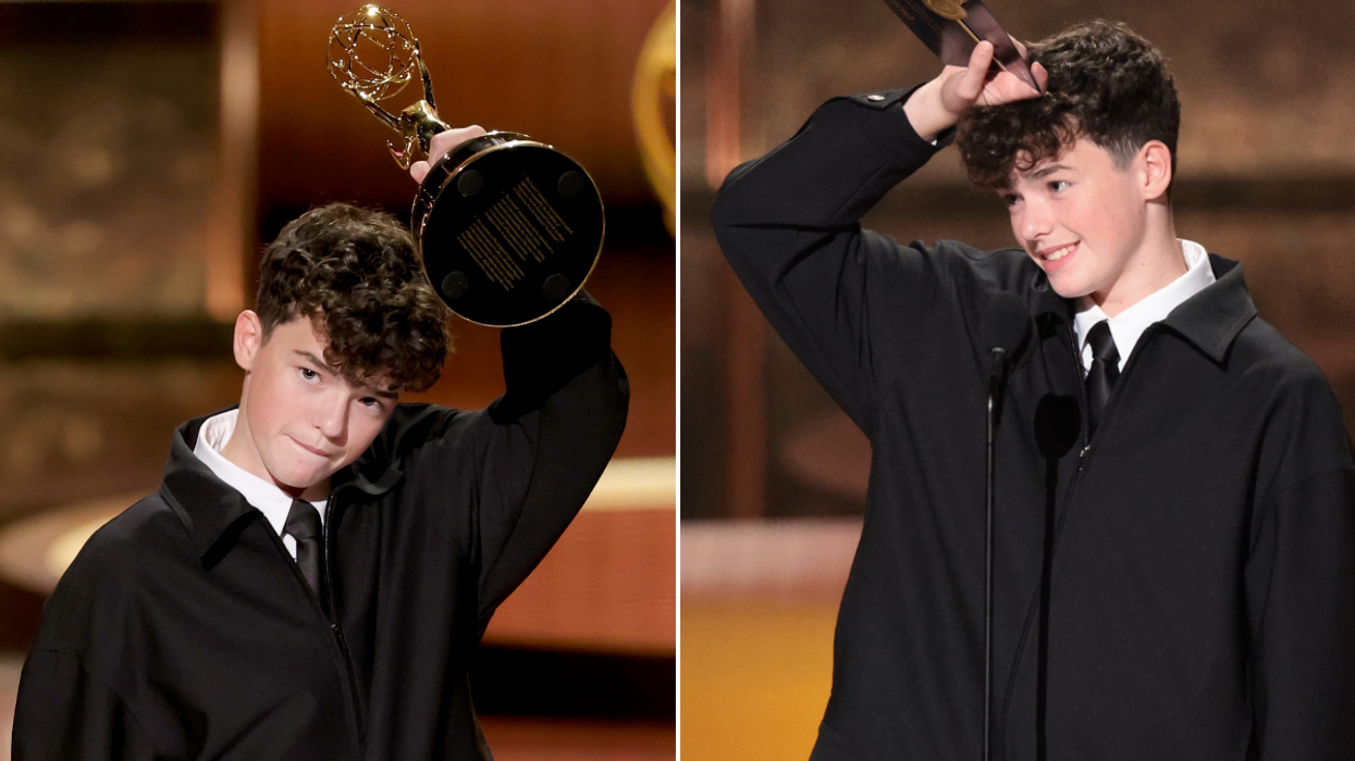 Britain's Owen Cooper makes Emmys history as Netflix Adolescence star smashes record with award win