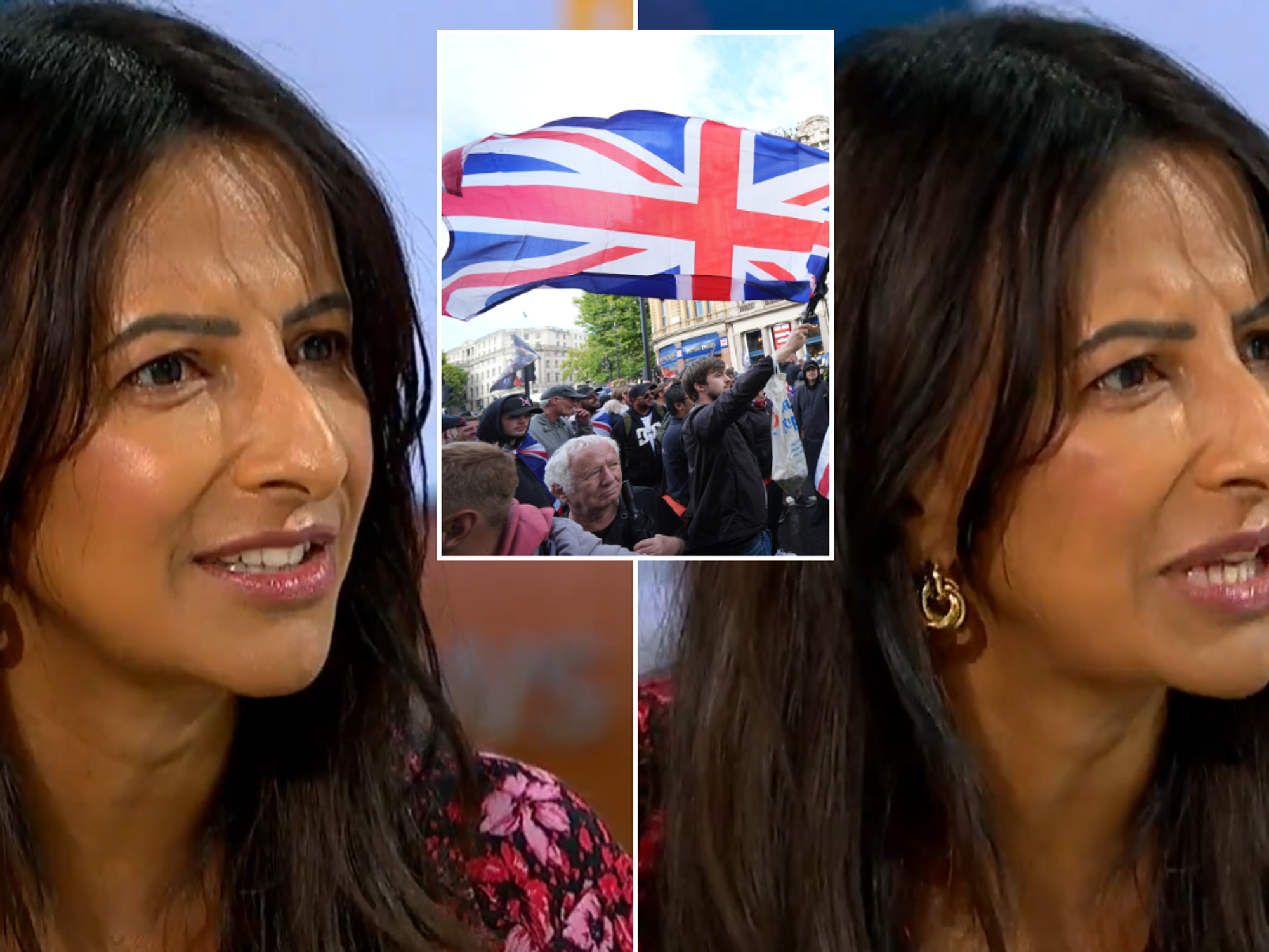 Ranvir Singh sparks ITV GMB fan fury with Unite the Kingdom protestor remarks: 'Stop calling norm...