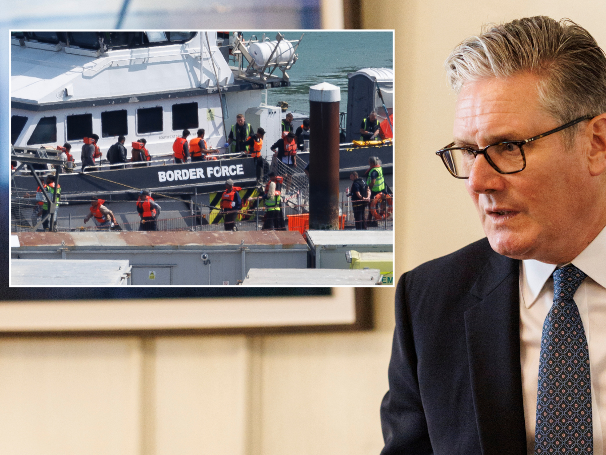 High Court BLOCKS migrant’s deportation to France in major blow to Keir Starmer’s returns deal