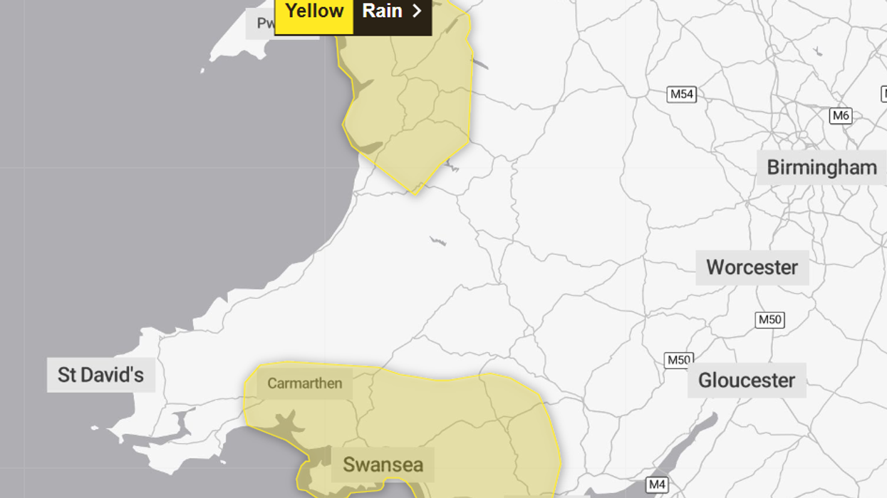 UK weather: Two-day monsoon deluge threatens flooding in parts of Britain as the Met Office issues yellow warning for rain