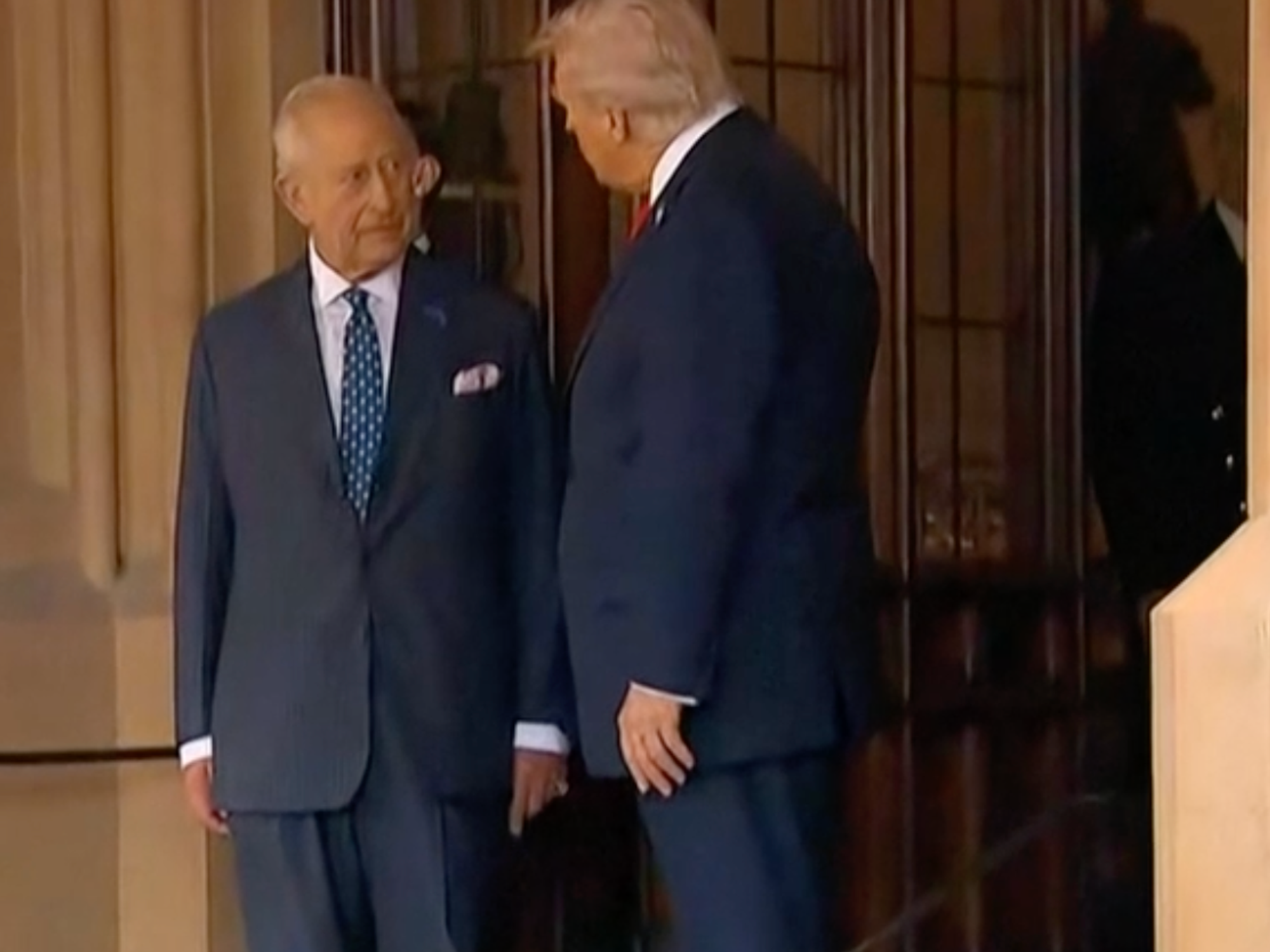 King Charles bids farewell to Donald Trump as Melania Trump remains in Windsor