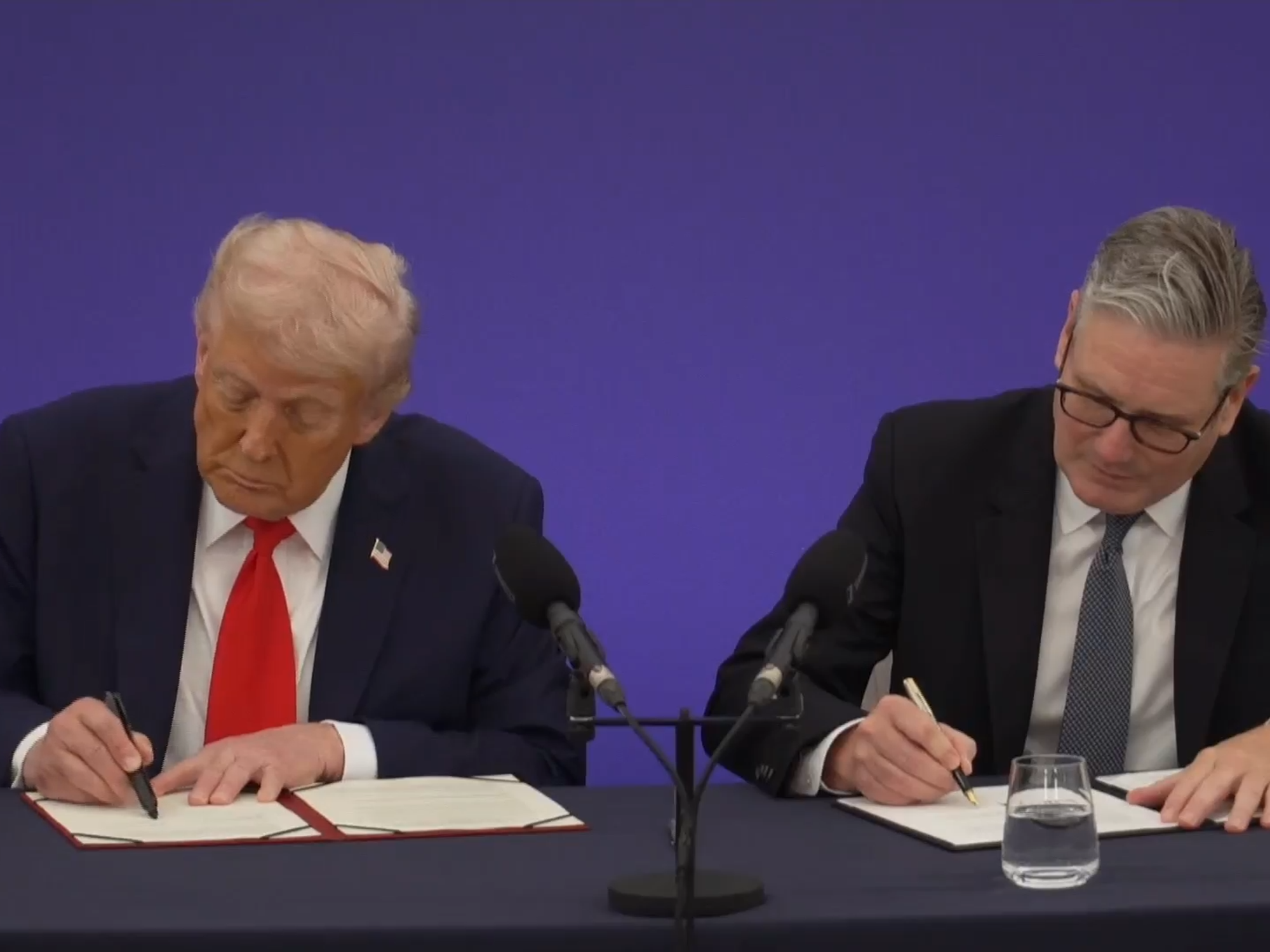 WATCH: Keir Starmer and Donald Trump sign historic Tech Prosperity Deal