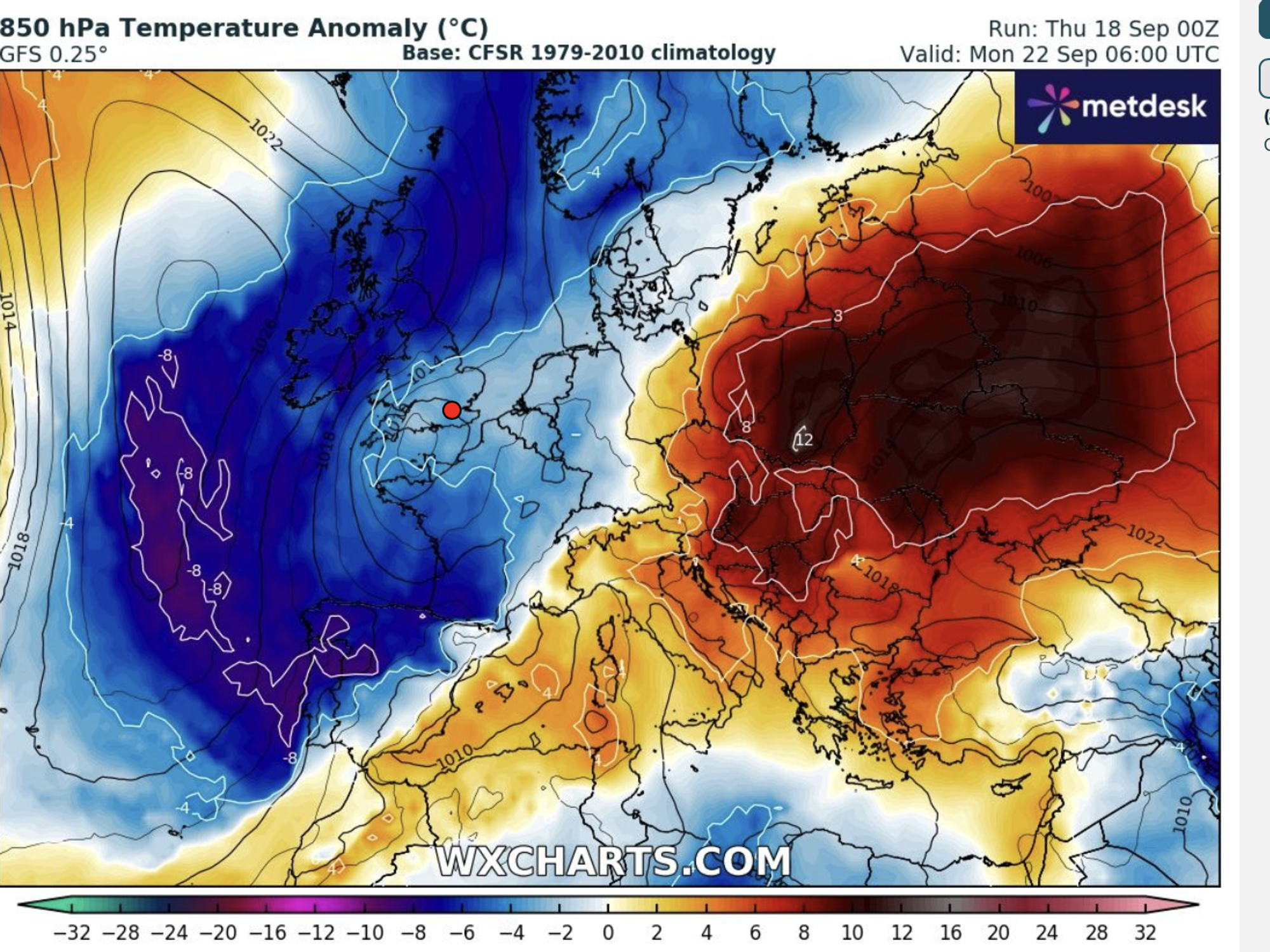 UK weather: Scandinavian ice-dome to send temperatures plunging just days after 26C heat