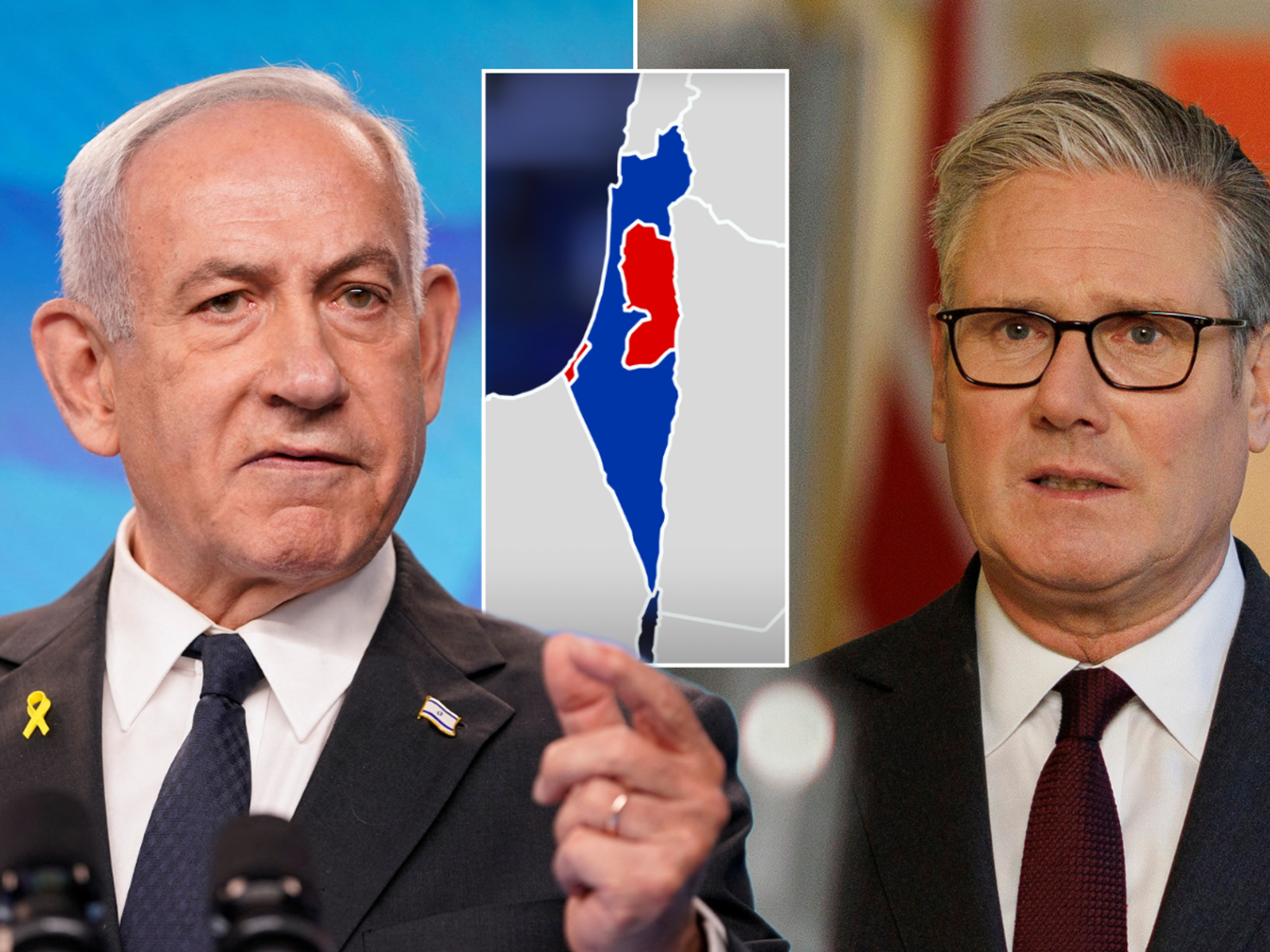 Israel 'vows to annex the West Bank' after Keir Starmer's Palestine gambit