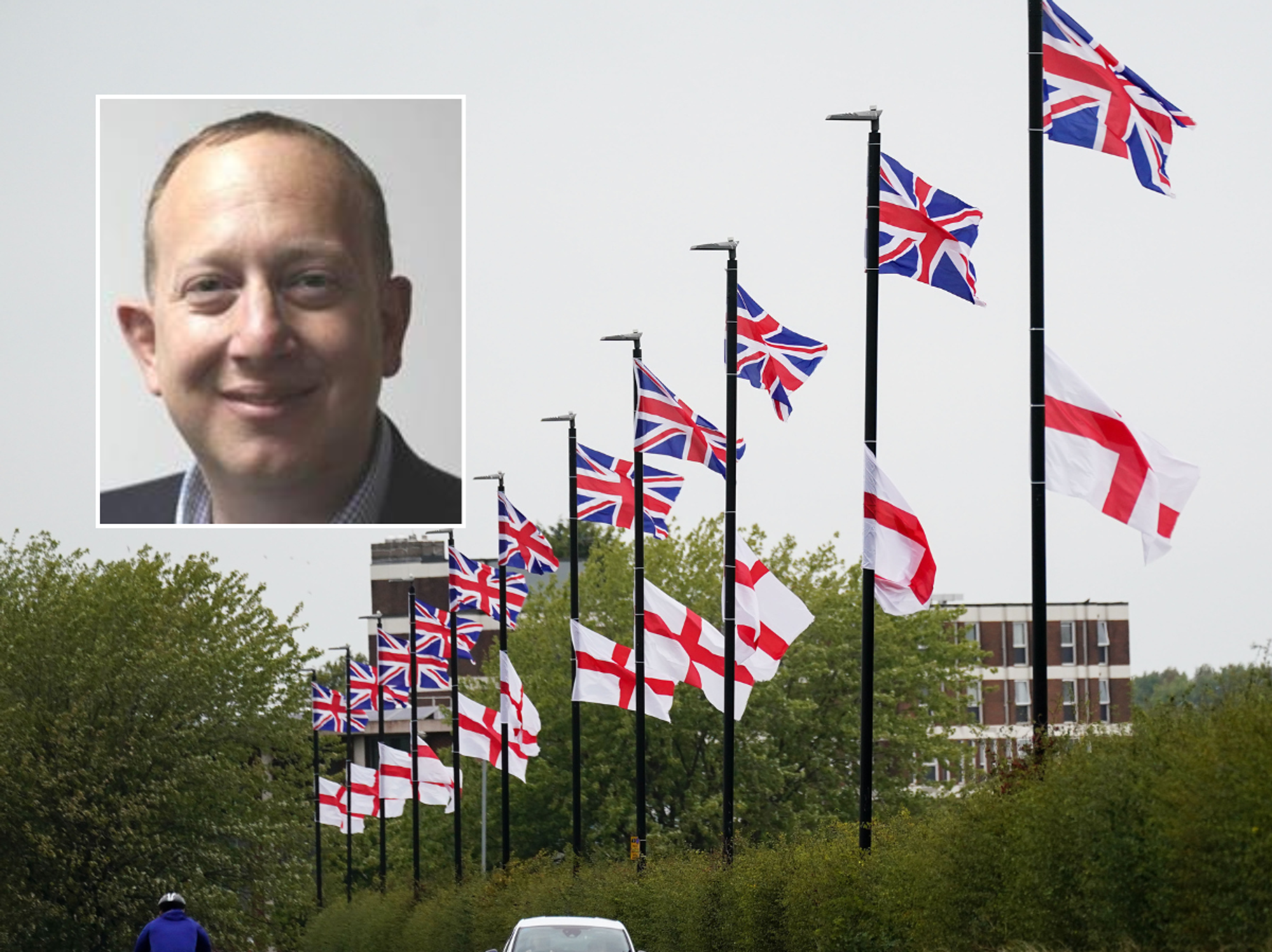 Labour councillor brands flag raisers as 'criminals, extremists and nonces'