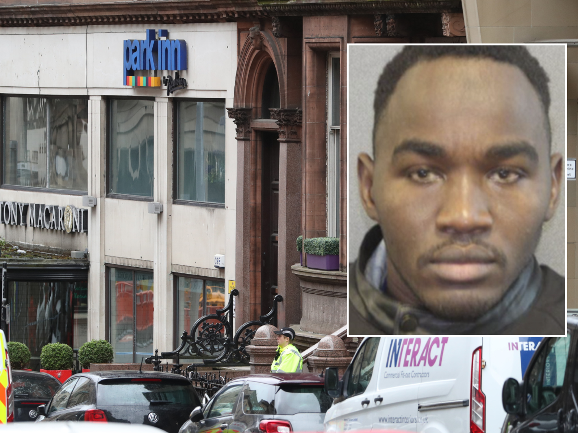 Migrant who stayed in hotel 'made violent threats before stabbing six people'
