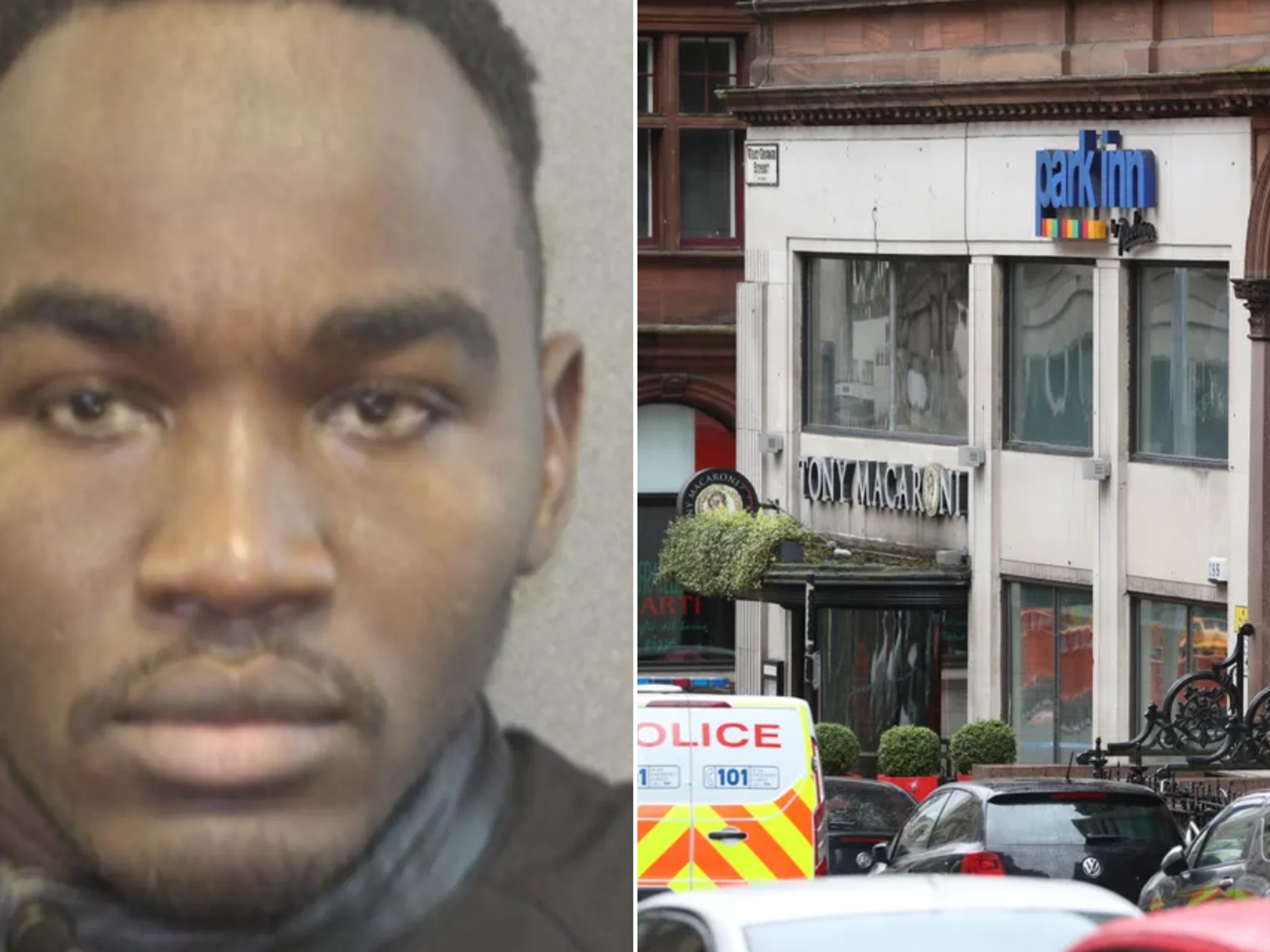 Migrant staying in asylum hotel 'made violent threats before stabbing six people in knife rampage'