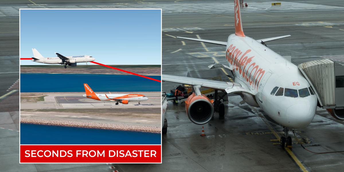 NextImg:EasyJet flight narrowly escapes catastrophe after incoming jet misses it by just 10 FEET