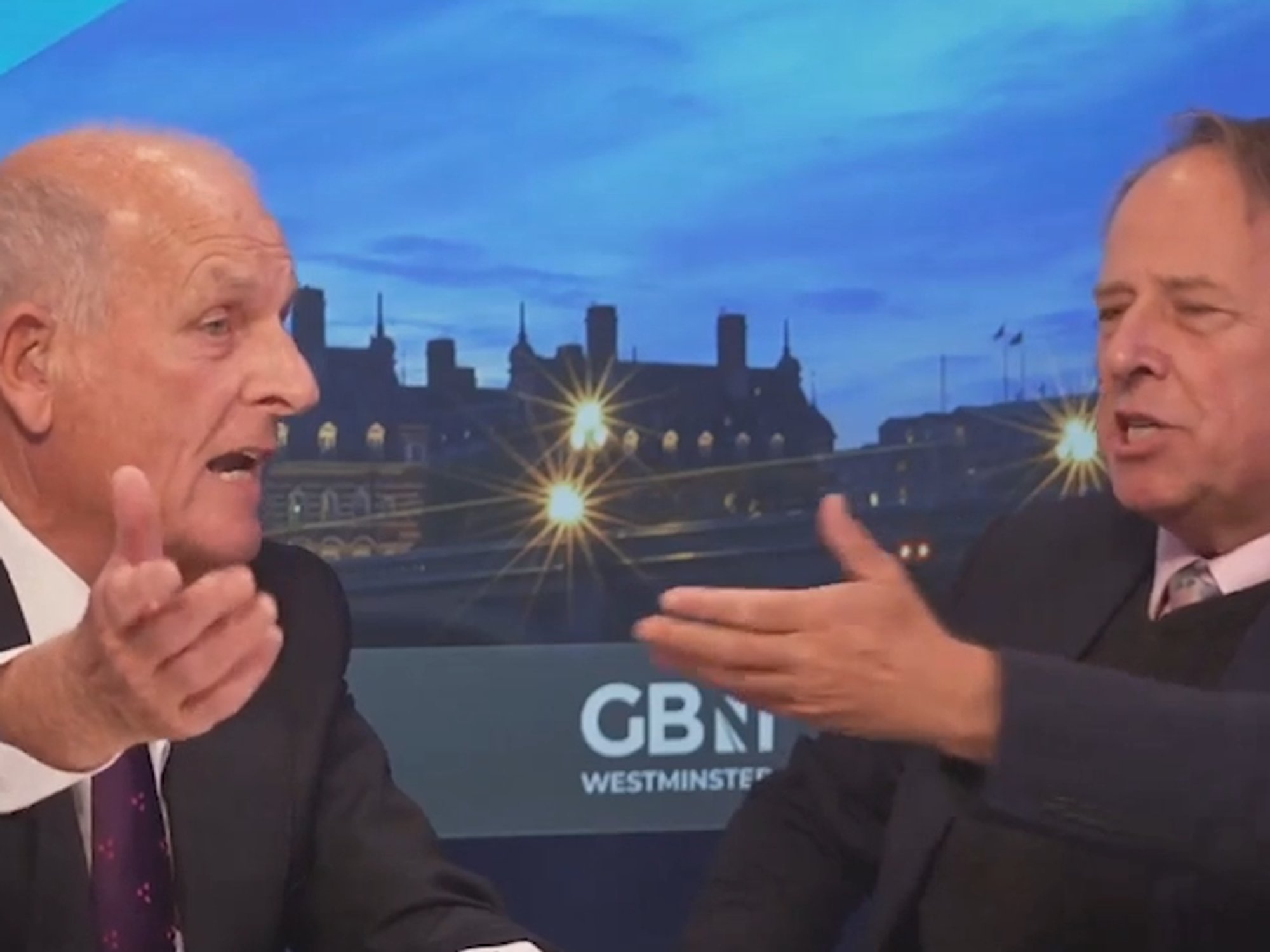 'You've gone mad!' Moment Kelvin MacKenzie explodes at Michael Crick during Donald Trump row