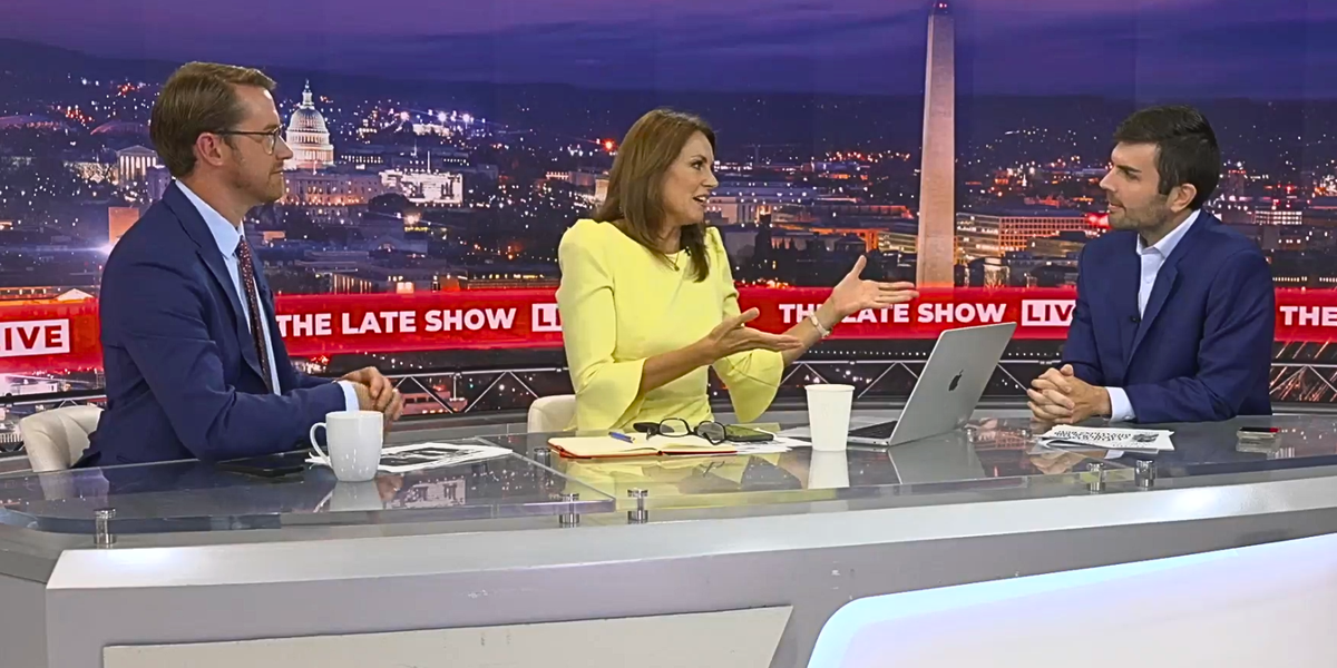 NextImg:Watch moment GB News' US panel have no idea who Ed Davey is after Lib Dem leader's swipe at Nigel Farage