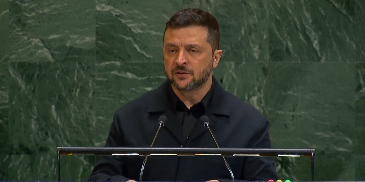 NextImg:Volodymyr Zelensky demands action from EU in fresh address to UN Assembly