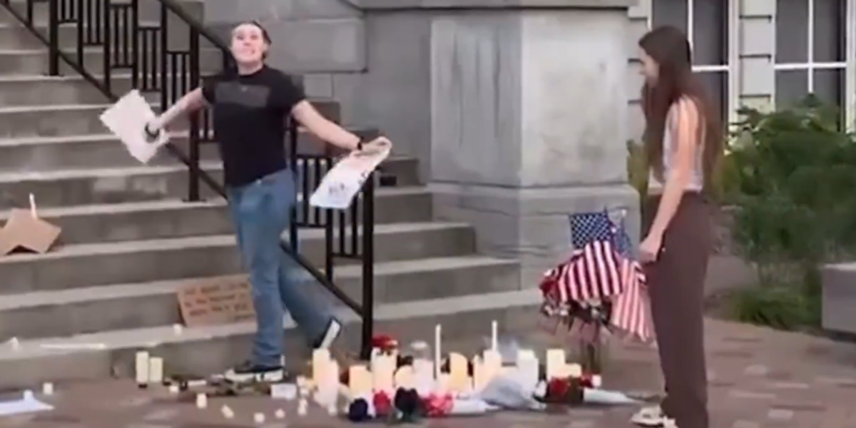 NextImg:Sisters who destroyed Charlie Kirk memorial left begging for money online after being fired