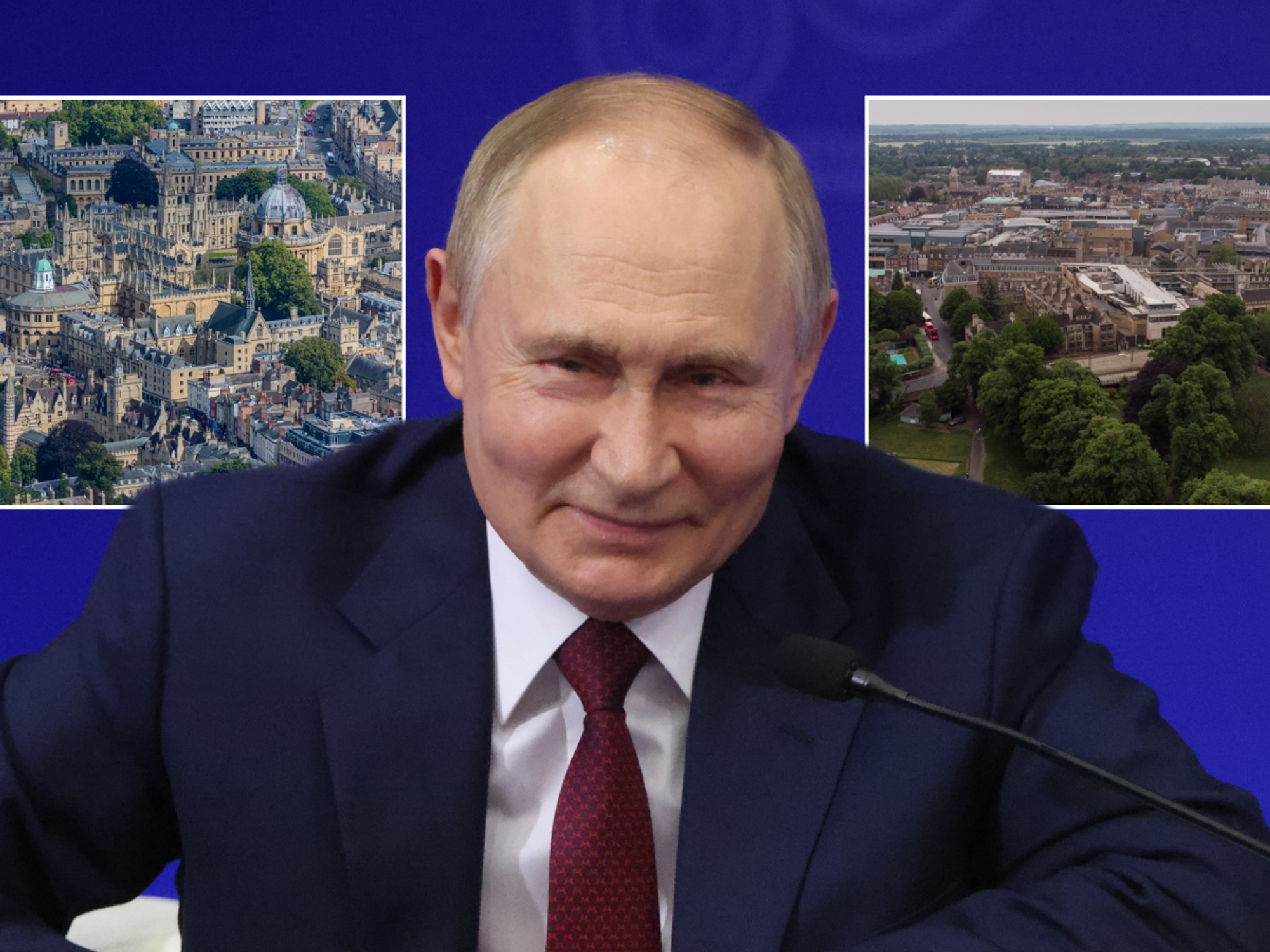 Russia 'chooses two UK cities to BOMB if nuclear war breaks out' in grim warning from Vladimir Pu...