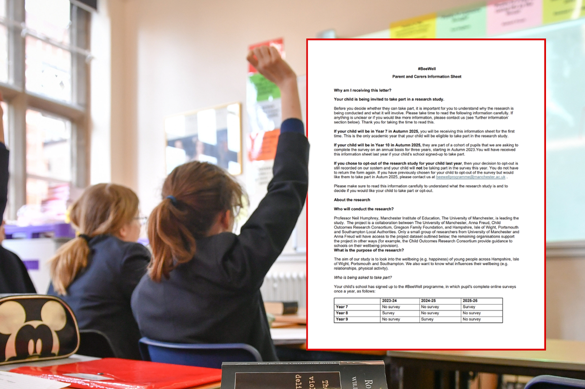 Furious parents slam shocking study which asked 11-year-olds about gender and sexuality