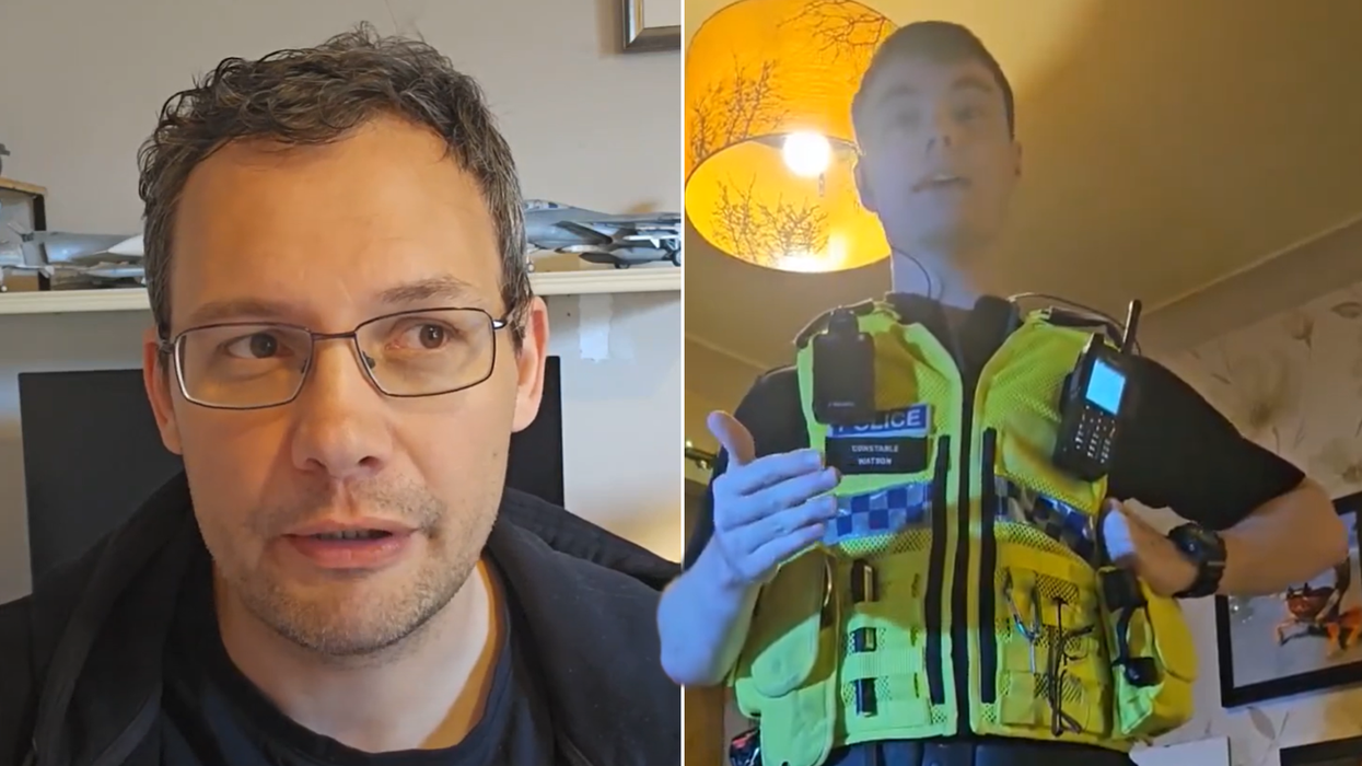 Man bundled away into police van in dead of night and arrested for social media post