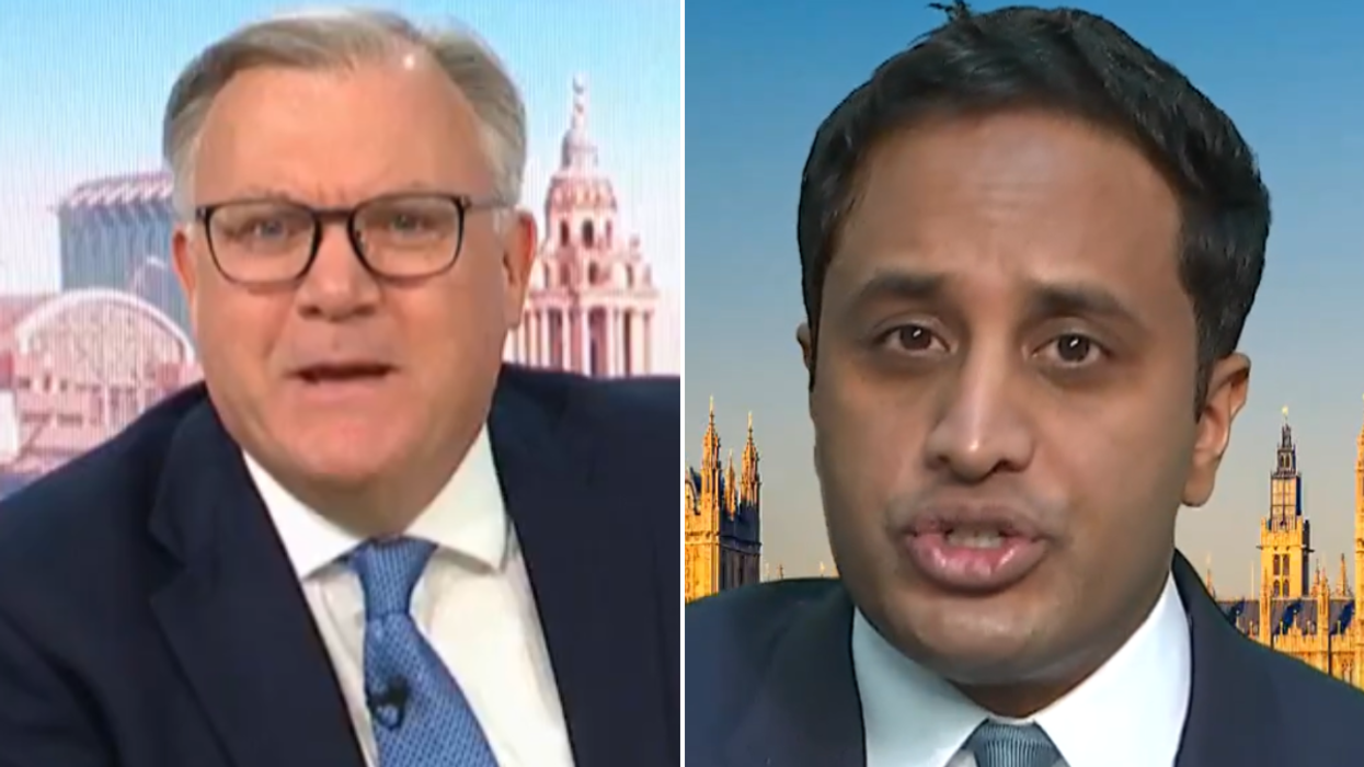 ITV GMB fury as 'virtue-signalling' Ed Balls slammed for 'hysterical' clash with Reform's Zia Yus...