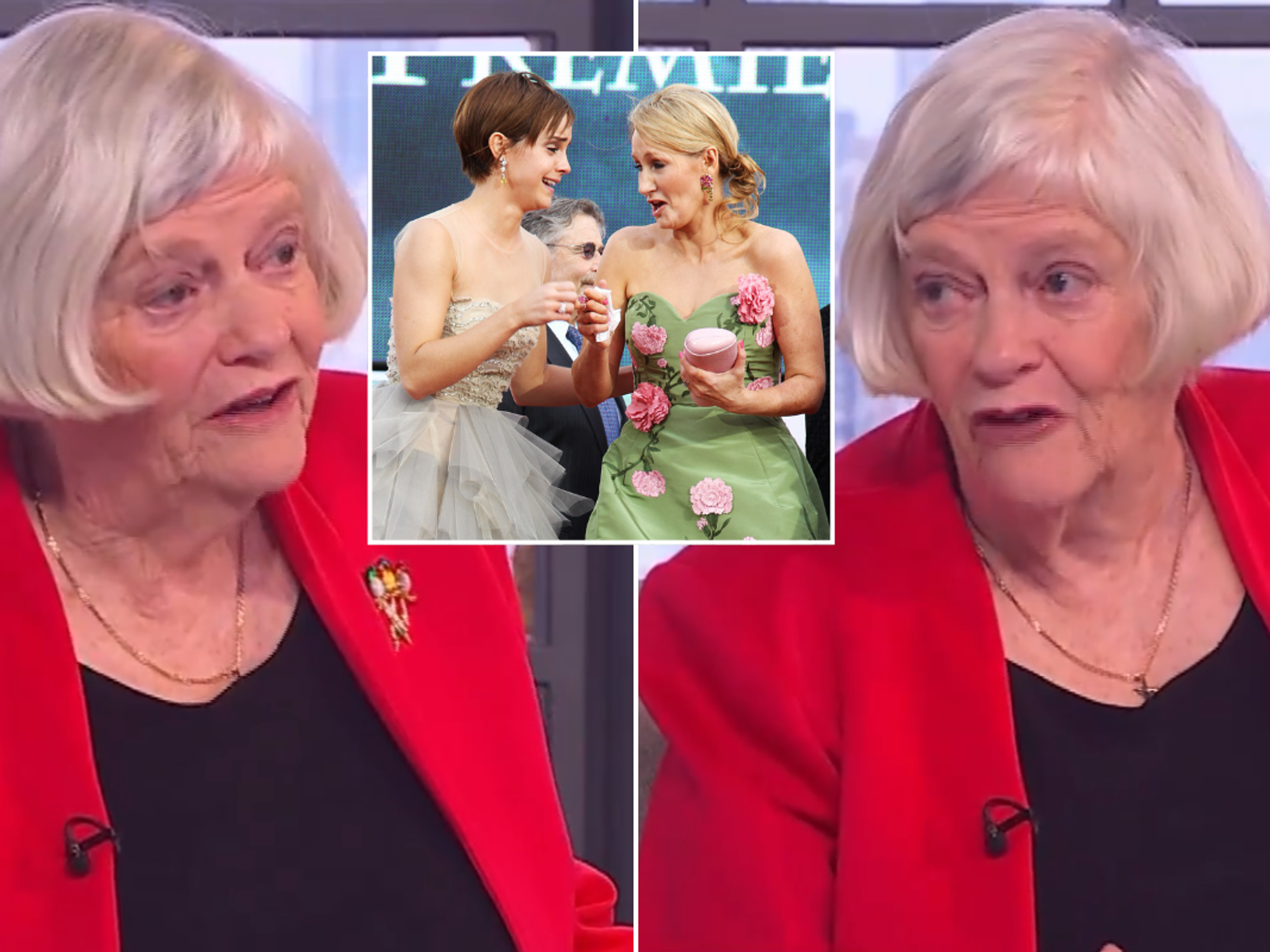 Ann Widdecombe tears into Emma Watson amid JK Rowling trans row as she fumes 'I'm 100% with JK' a...