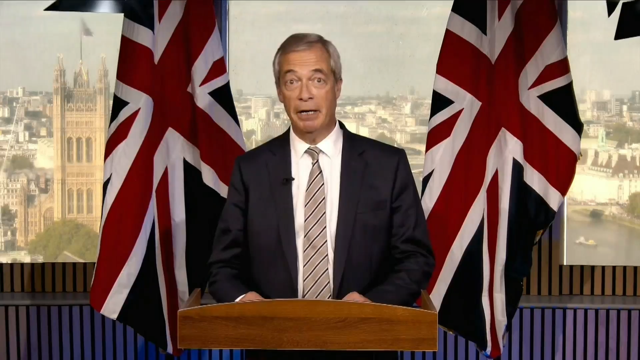 Nigel Farage hits back at Sir Keir Starmer as he accuses Labour of inciting violence against Refo...