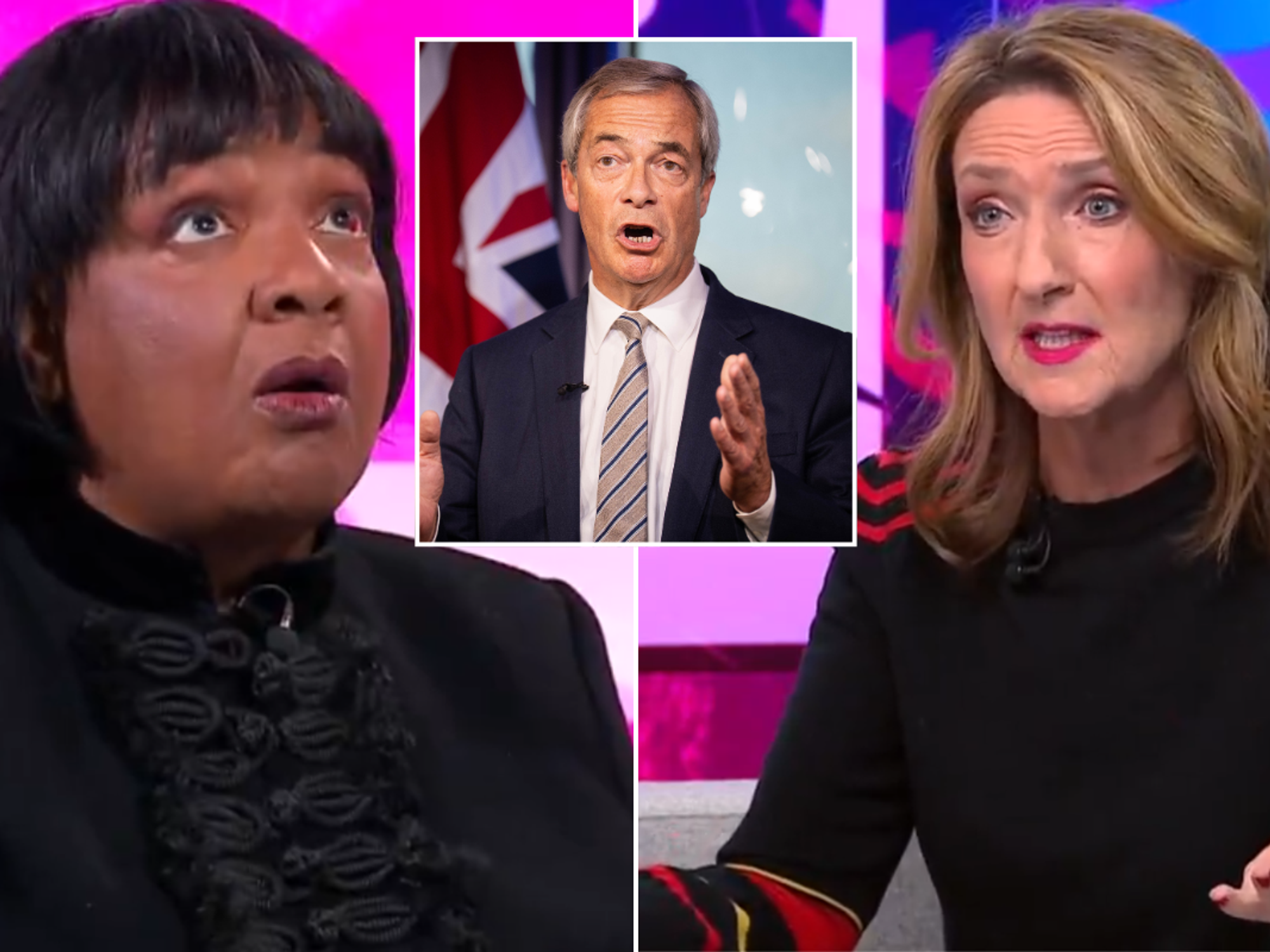 BBC Newsnight outrage as Derbyshire fails to challenge Abbott over 'unacceptable' Farage remark: ...