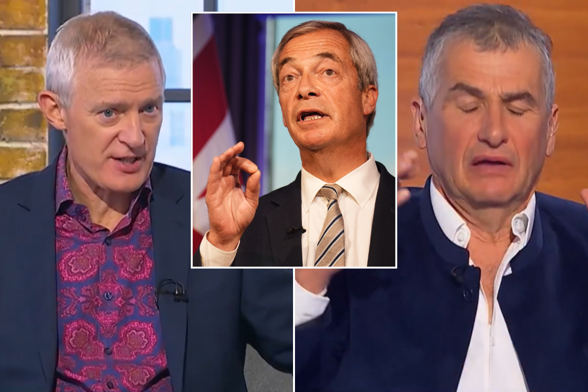 Channel 5 Vine fans fume at 'hysterical far-Left in full flow' as caller compares Farage to HITLER in 'disgusting' rant