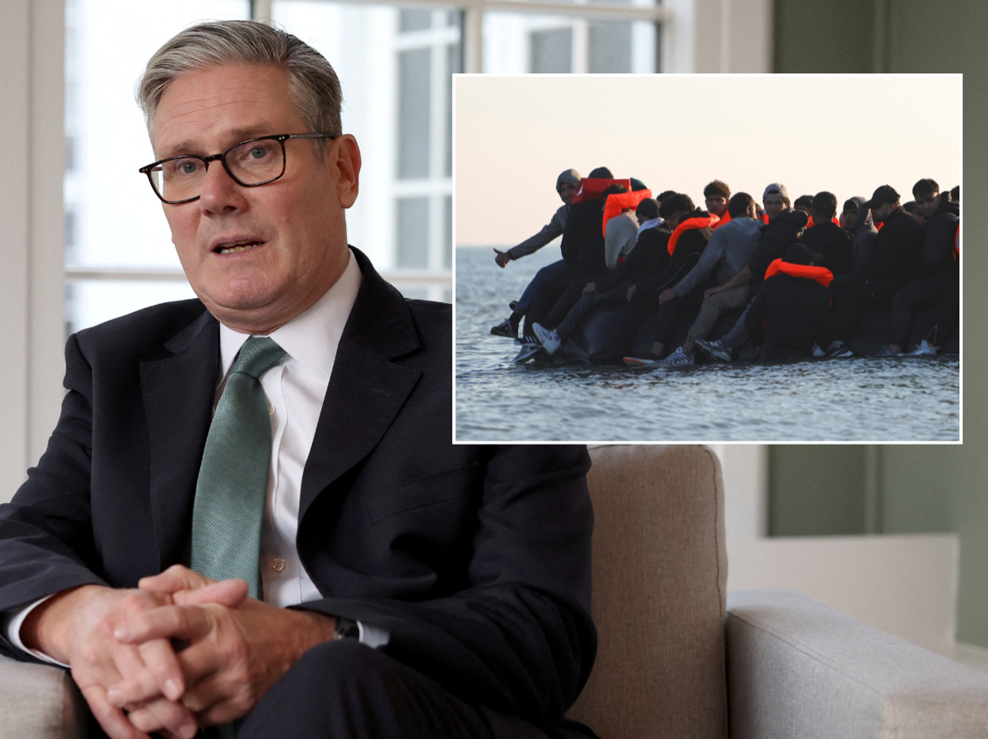 Keir Starmer to crack down on migrants' use of ECHR to fight deportation