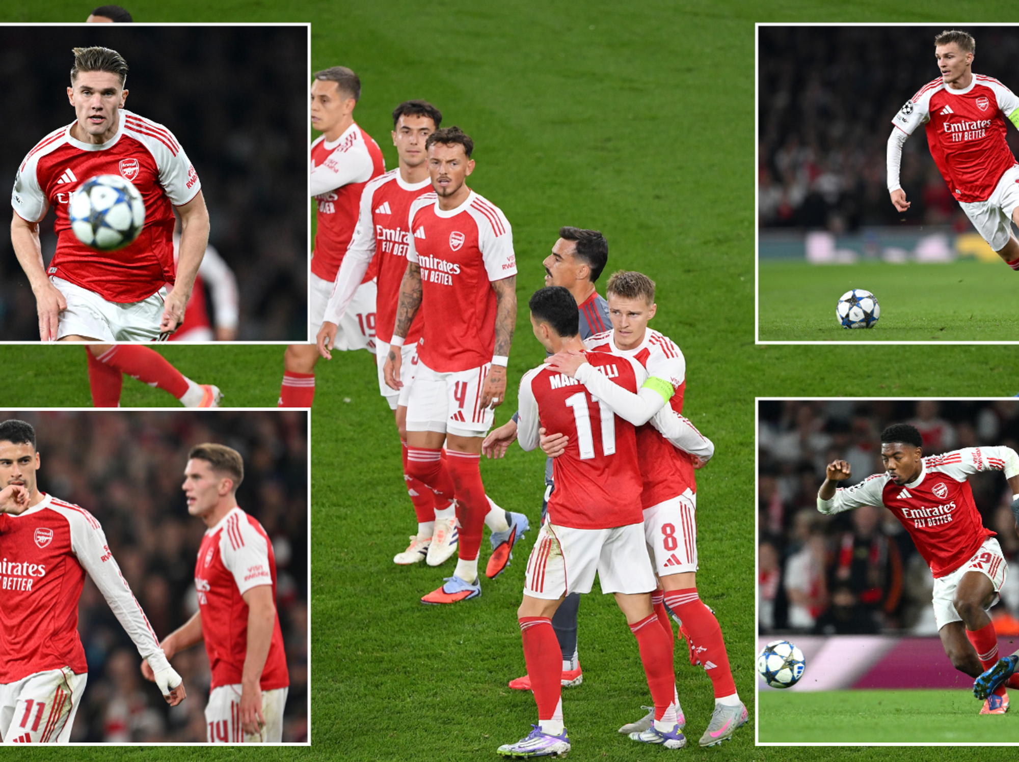 Four things we learnt as Arsenal beat Olympiacos to double their wins in the Champions League