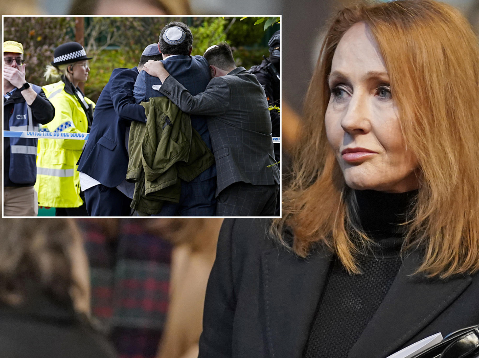 JK Rowling 'appalled and ashamed' as author unleashes furious reaction to pro-Palestine protests ...