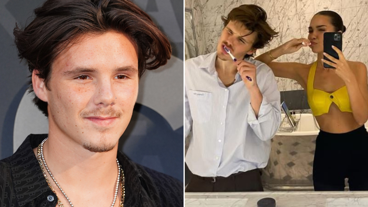 Cruz Beckham's girlfriend, 29, fires back after facing criticism for 'weird' age gap with David and Victoria's son